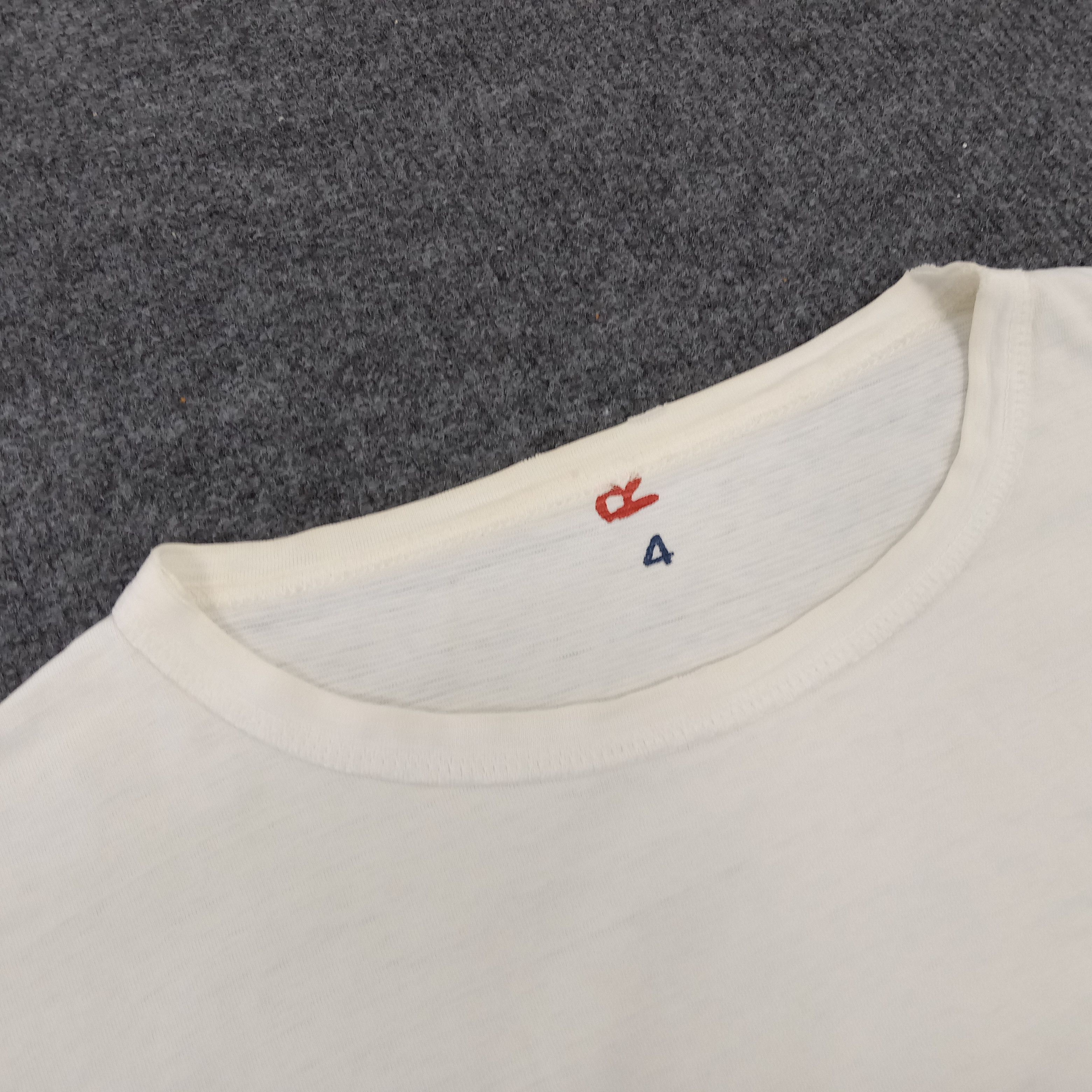 45rpm × Japanese Brand × Vintage 45 RPM Japanese Brand Spellout Pocket Tshirt Size US XL / EU 56 / 4 - 4 Thumbnail