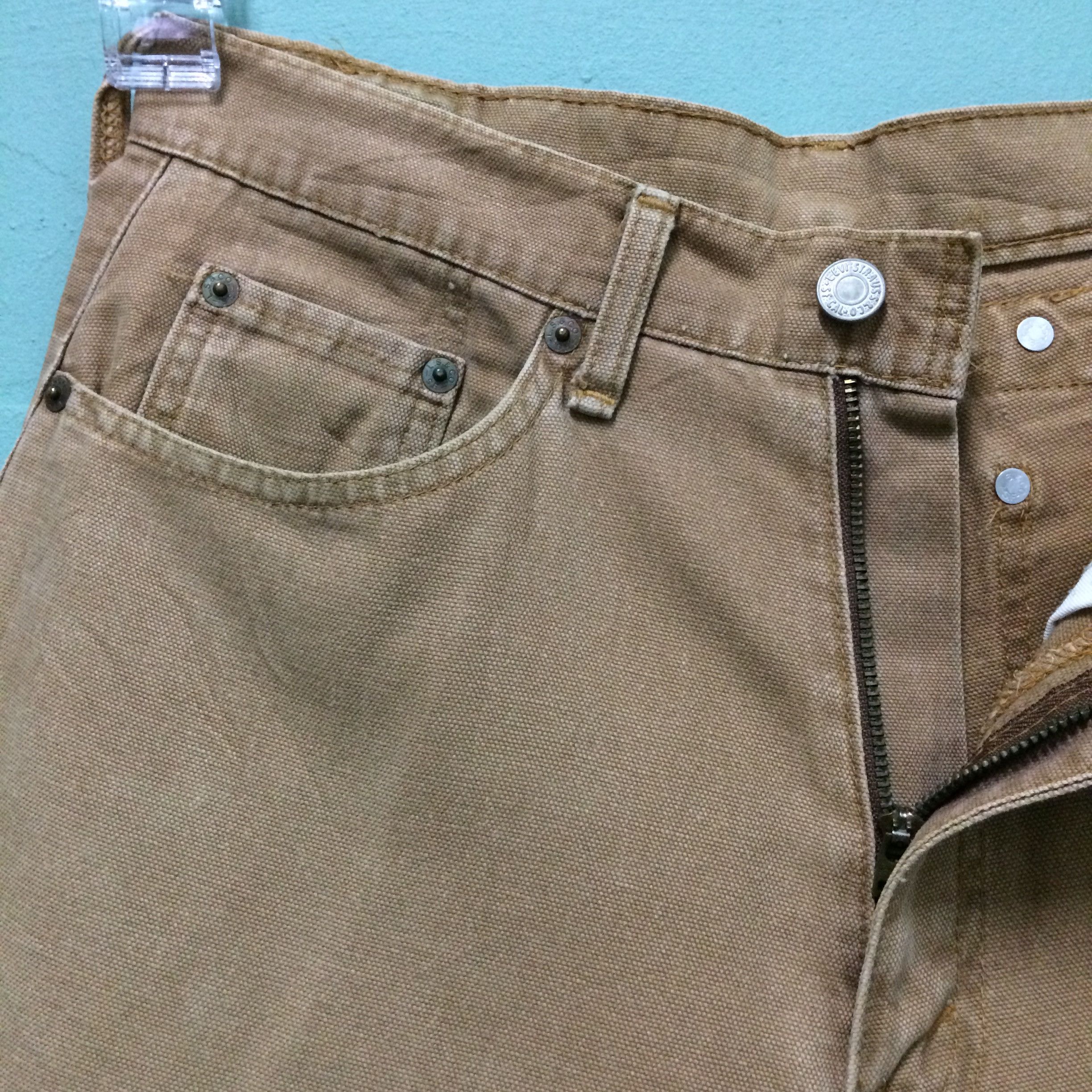 Levi's Distressed Levi's Cinch Back Cowboy Jeans #B-134 Size US 30 / EU 46 - 4 Thumbnail