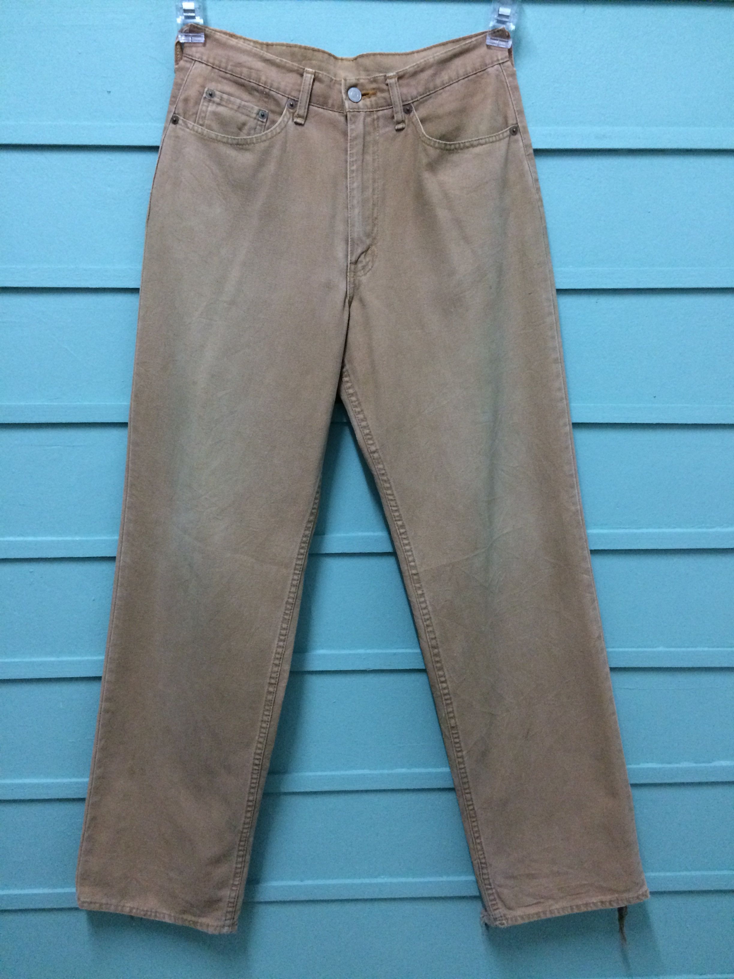 Levi's Distressed Levi's Cinch Back Cowboy Jeans #B-134 Size US 30 / EU 46 - 1 Thumbnail