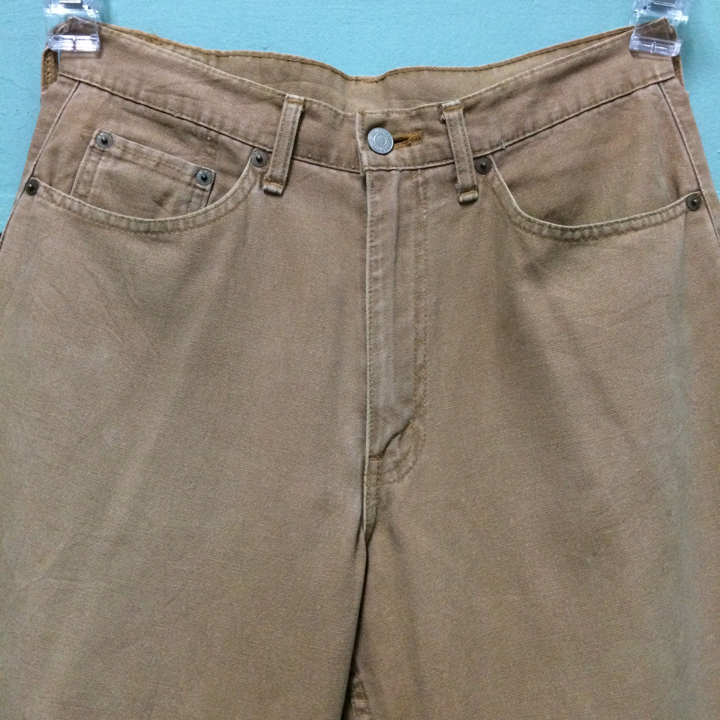 Levi's Distressed Levi's Cinch Back Cowboy Jeans #B-134 Size US 30 / EU 46 - 3 Thumbnail