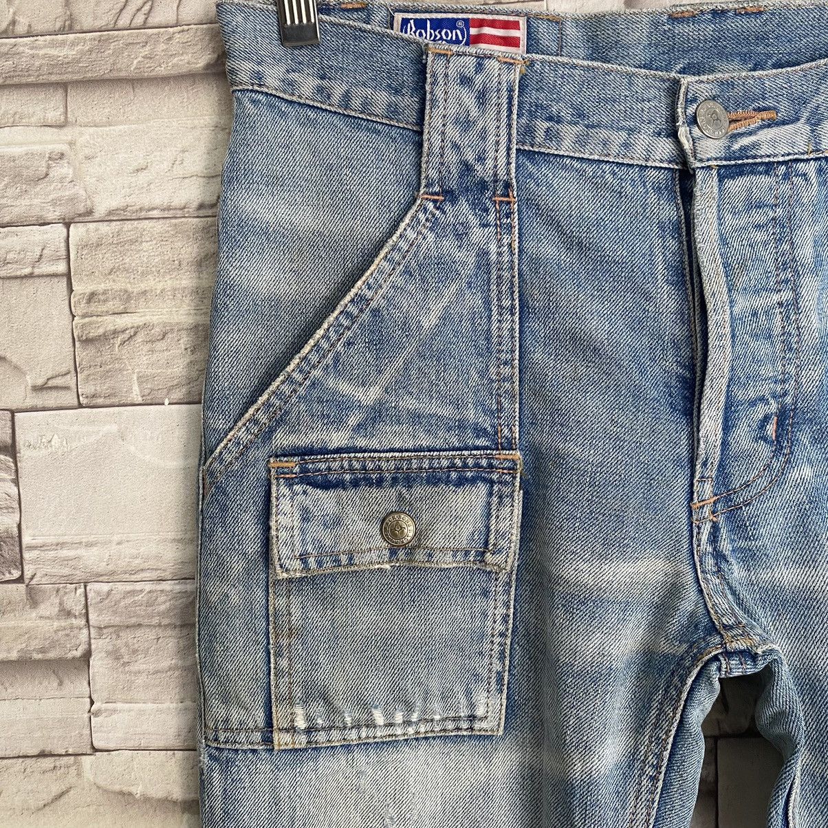 Backbone Vintage Backbone Distressed Denim Bush Flare Pants Size US 31 - 4 Thumbnail