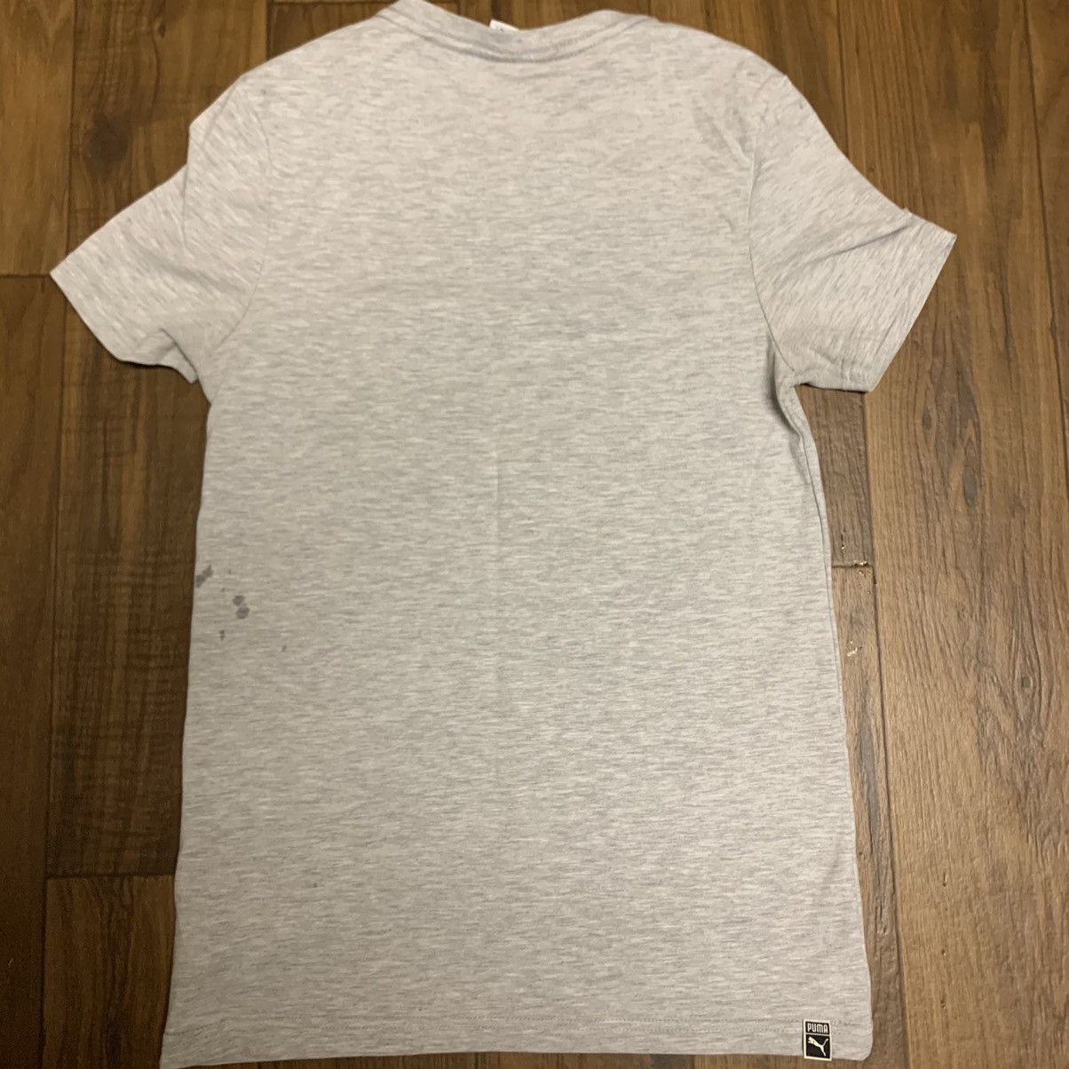 Puma Puma chest logo slim fit t-shirt in grey size small Size US S / EU 44-46 / 1 - 2 Thumbnail