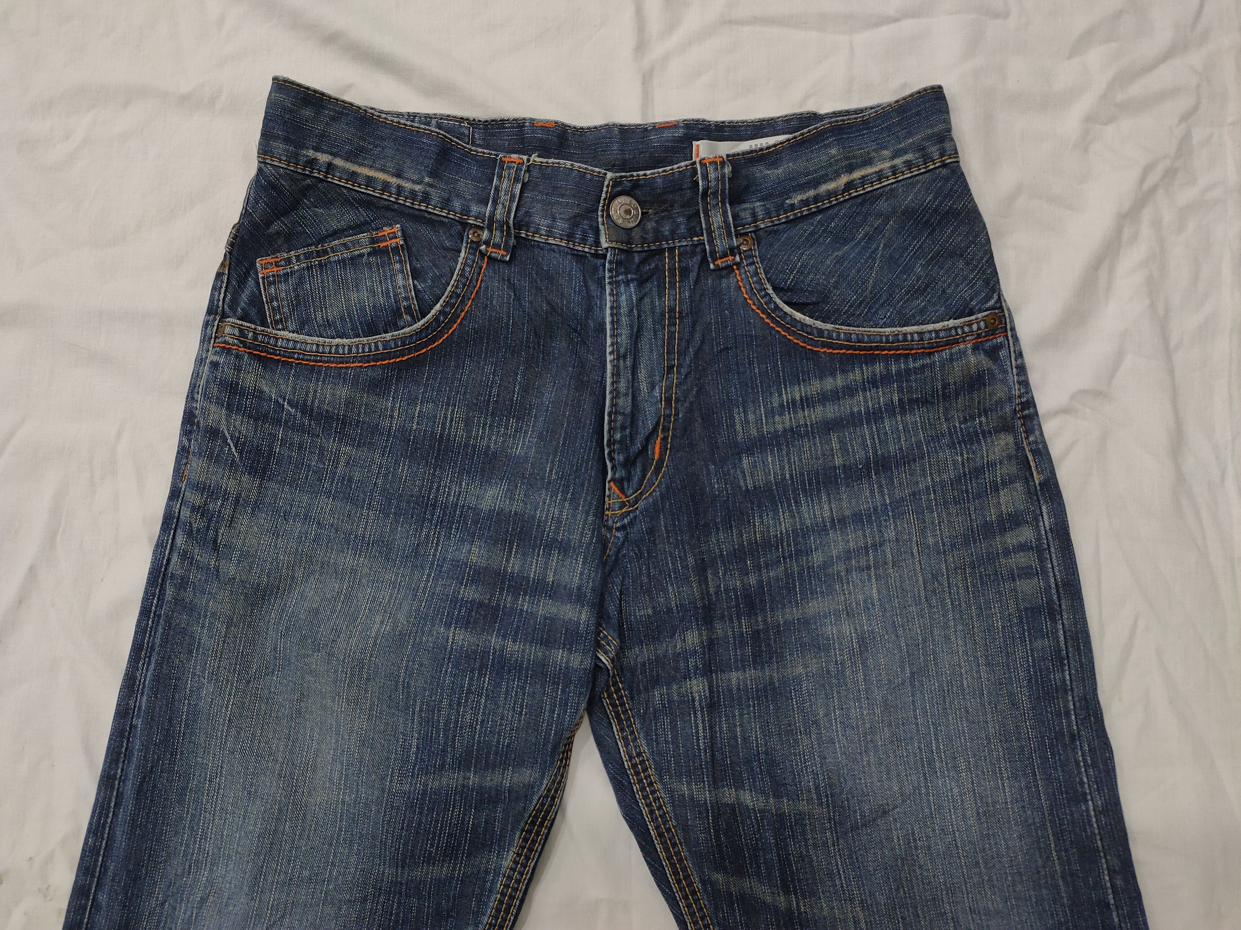 Comme des Garcons × Undercover Vintage Edwin 404 XVS Distress Jeans Size US 34 / EU 50 - 3 Thumbnail
