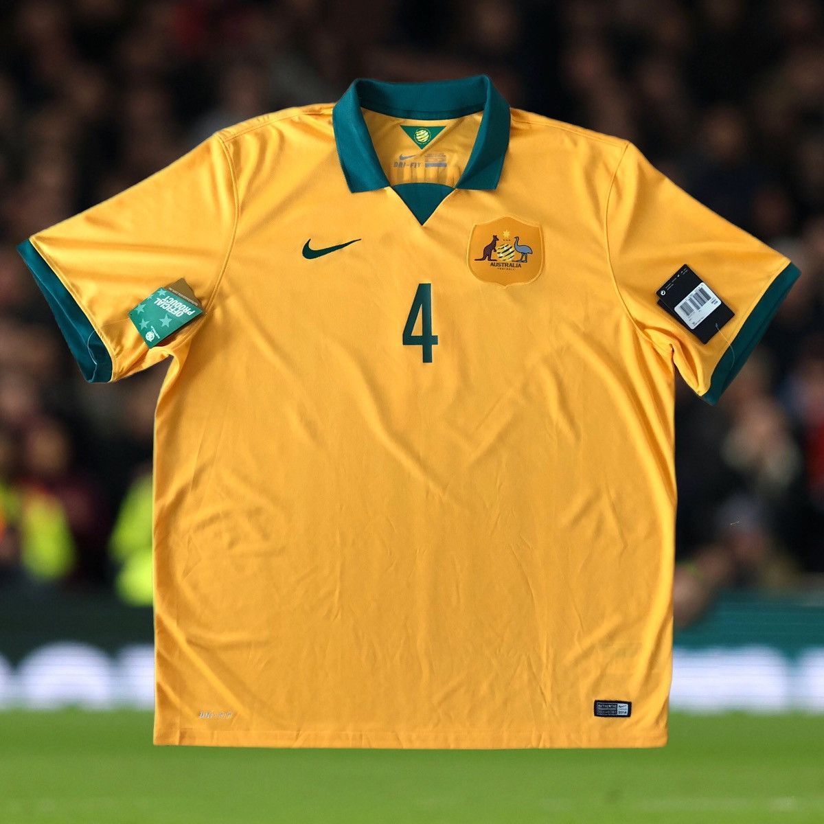 Nike Australia 2014 World cup football soccer jersey camesita size S men's