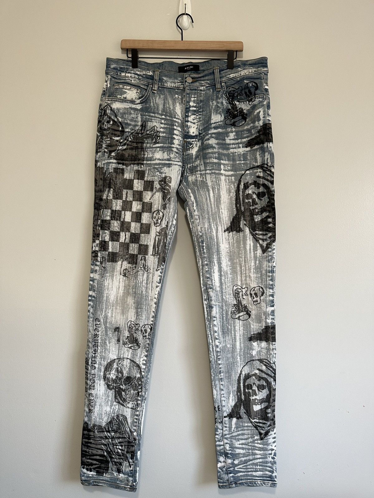 Amiri Wes Lang Jeans | Grailed