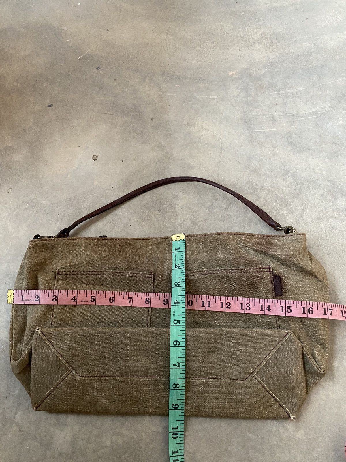 Issey Miyake × Japanese Brand × Tsumori Chisato ISSEY MIYAKE X TSUMORI CHISATO DENIM CARRY BAG Size ONE SIZE - 10 Thumbnail