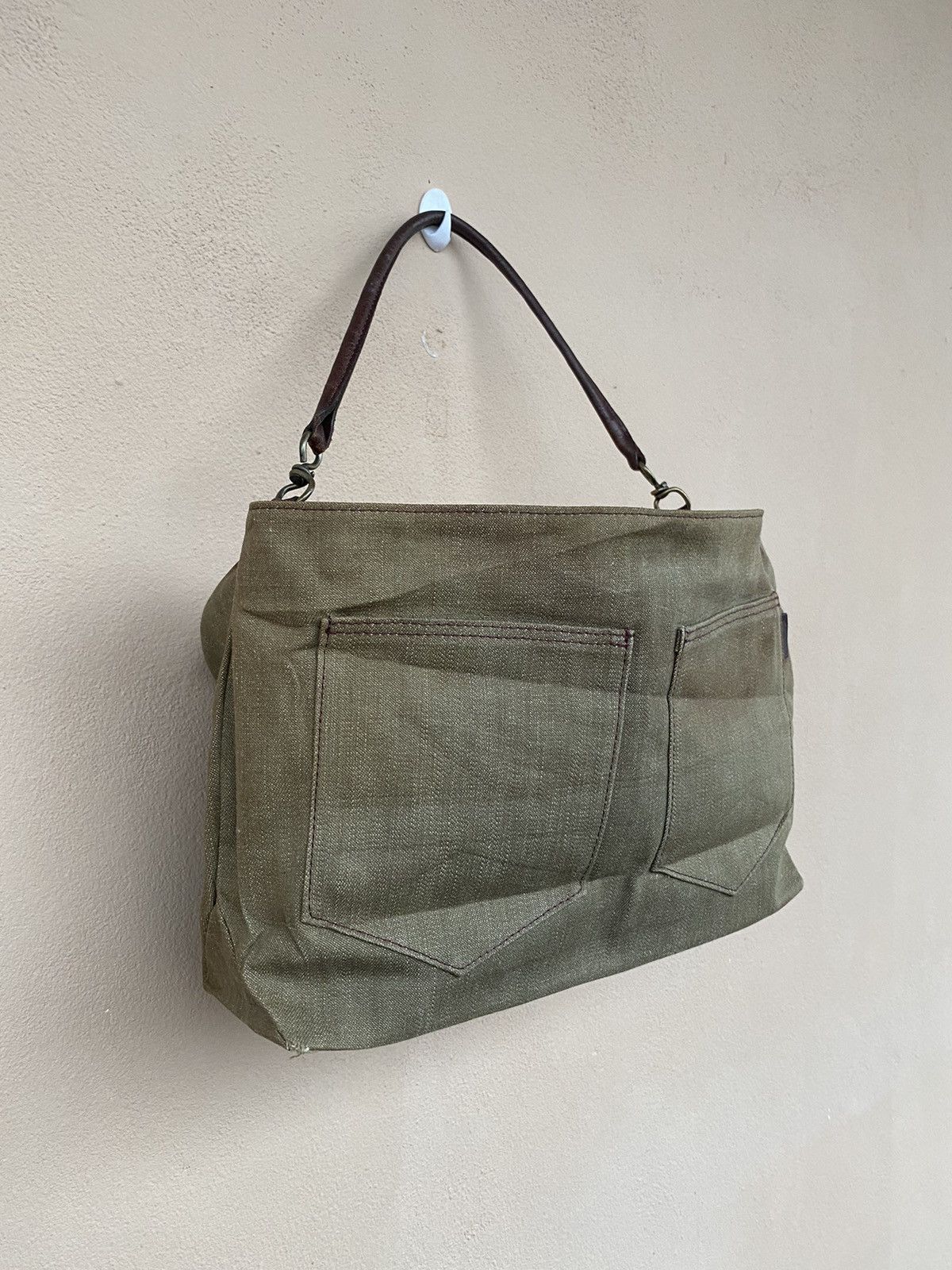 Issey Miyake × Japanese Brand × Tsumori Chisato ISSEY MIYAKE X TSUMORI CHISATO DENIM CARRY BAG Size ONE SIZE - 4 Thumbnail
