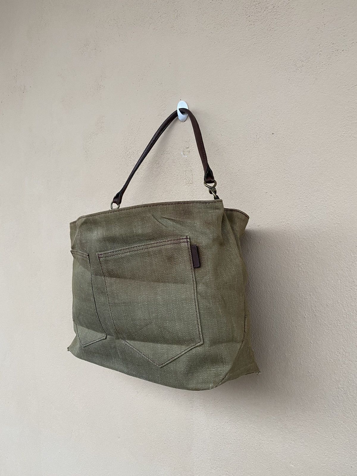 Issey Miyake × Japanese Brand × Tsumori Chisato ISSEY MIYAKE X TSUMORI CHISATO DENIM CARRY BAG Size ONE SIZE - 3 Thumbnail