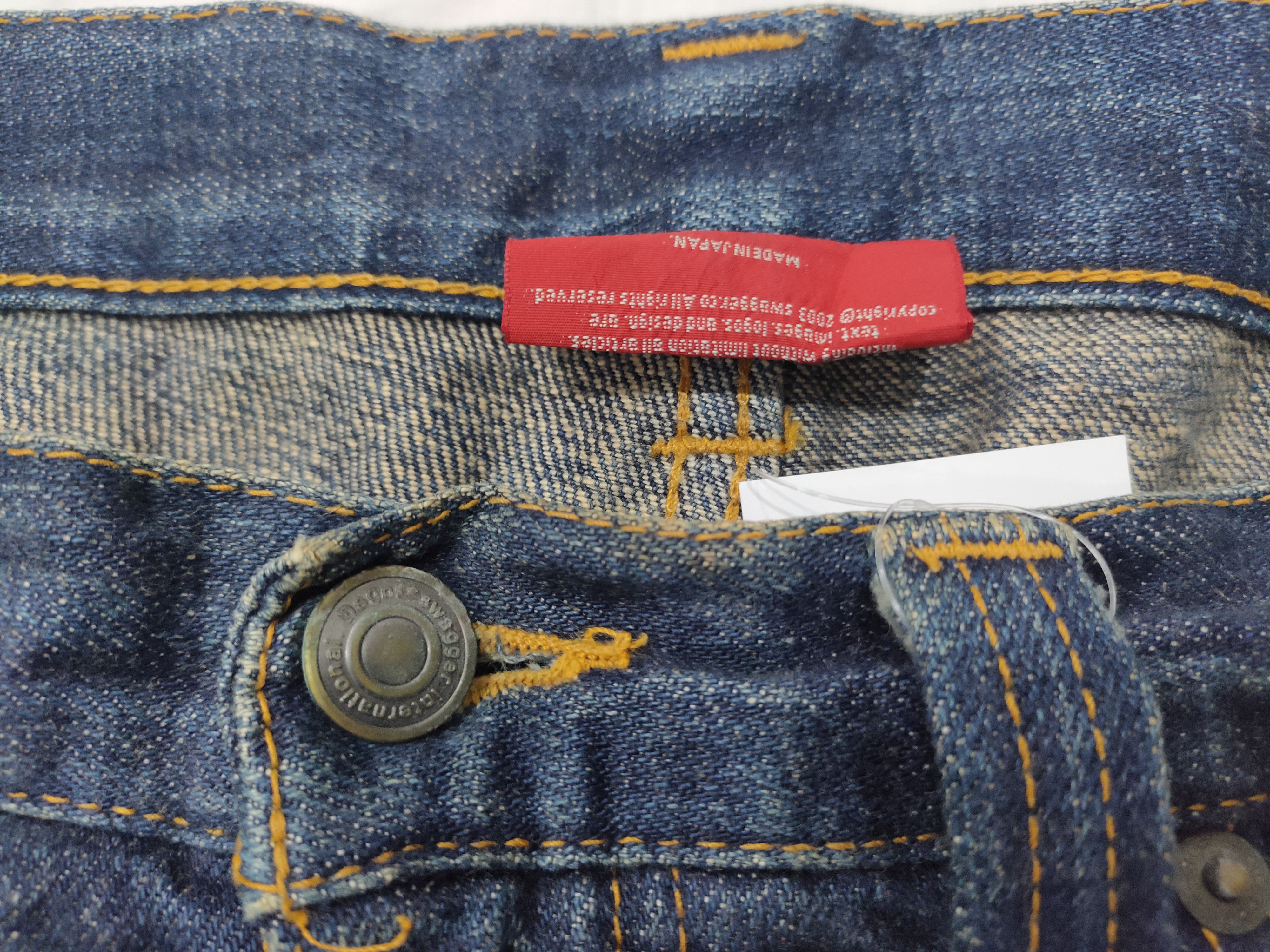 Swagger Japanese Brand Swagger Distress Denim Jeans Size US 37 - 7 Thumbnail
