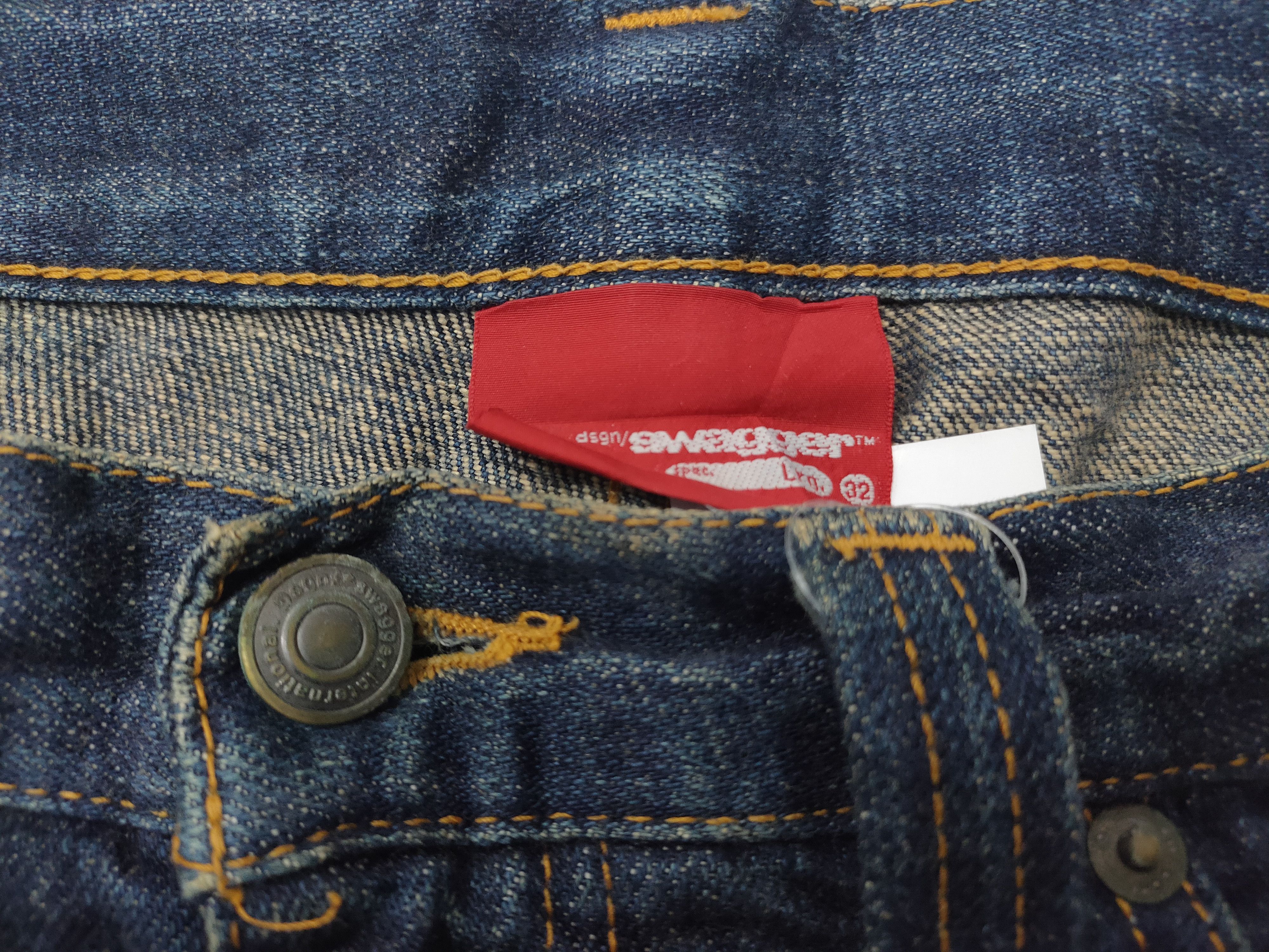 Swagger Japanese Brand Swagger Distress Denim Jeans Size US 37 - 6 Thumbnail
