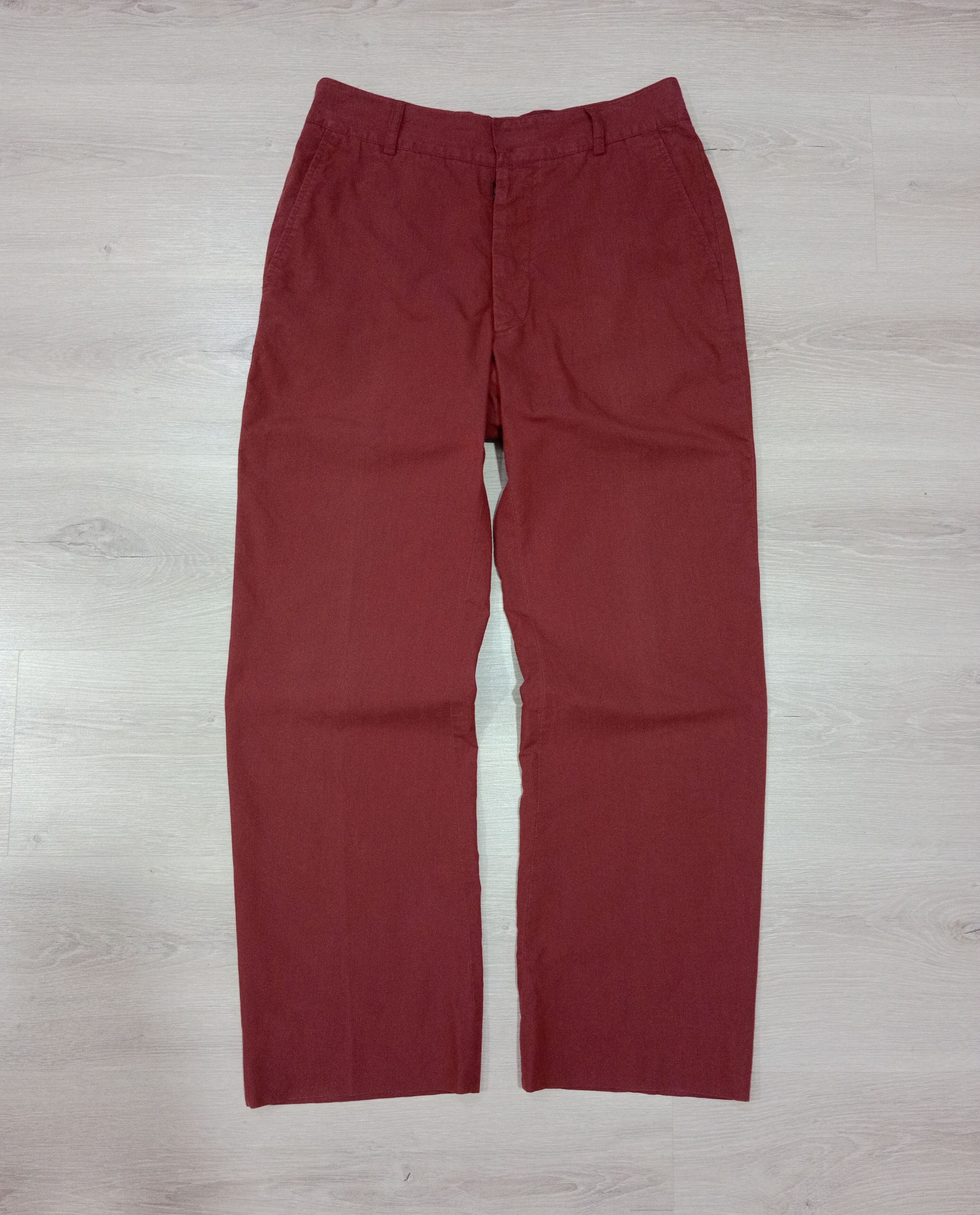 Maison Margiela Vintage Maison Margiela Burgundy 5 Pockets Pant  display picture 1
