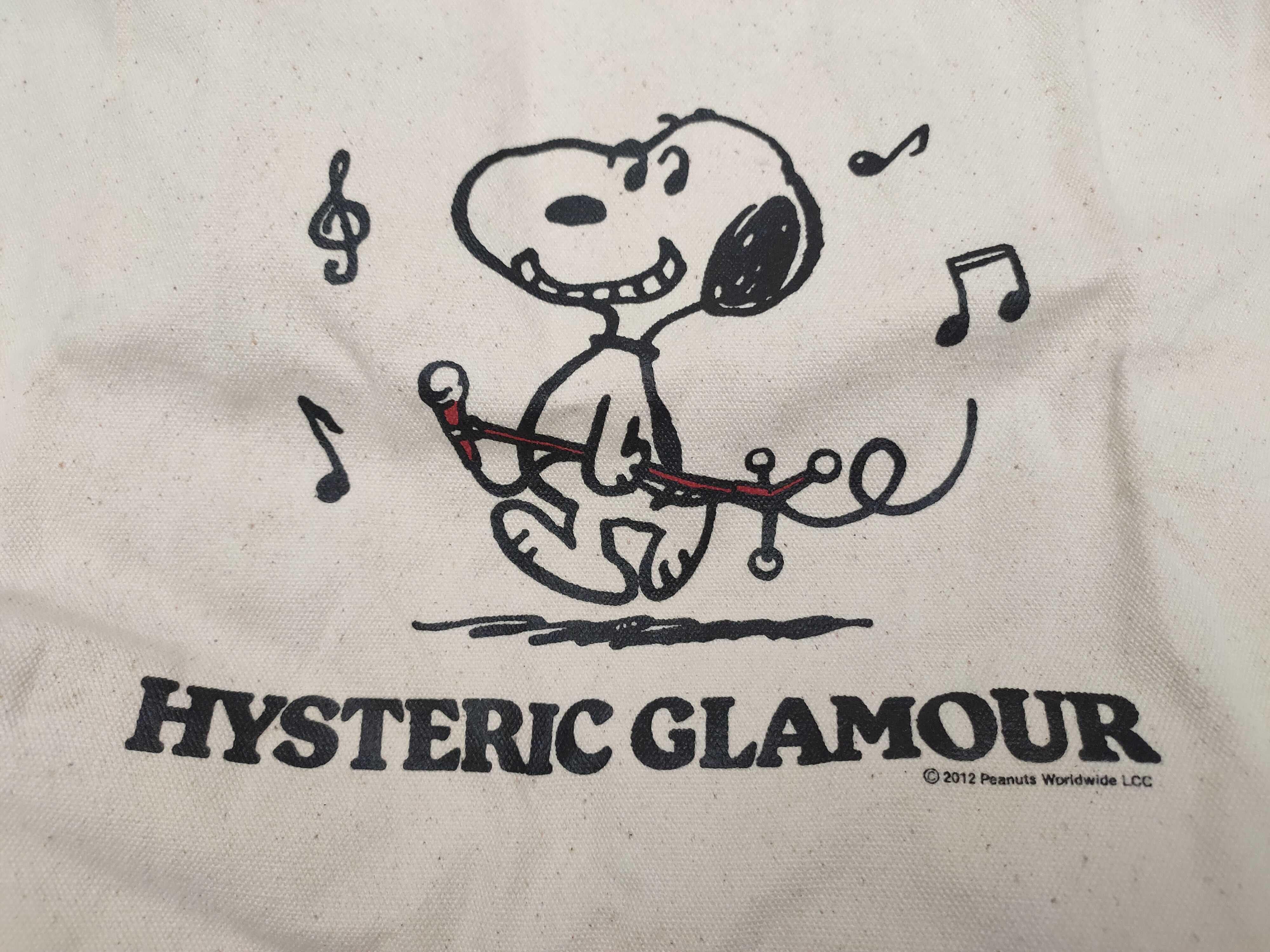 Hysteric Glamour × Peanuts Hysteric Glamour X Snoopy Peanut Tote Bag Size ONE SIZE - 2 Thumbnail