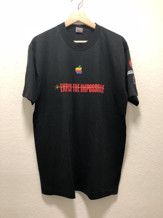 Fruit Of The Loom Vintage Apple Mac Mission Impossible T Shirt 90s