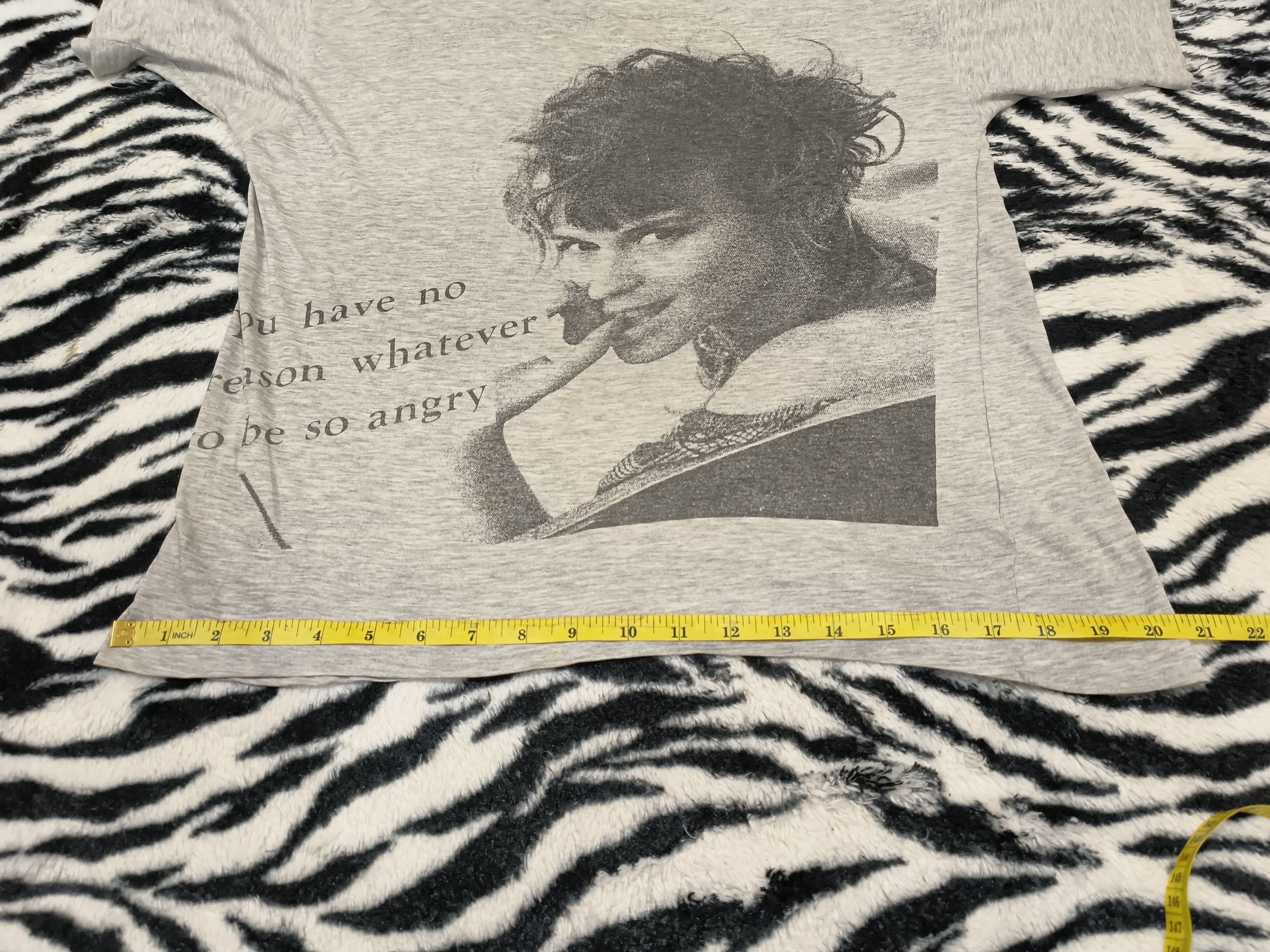 Japanese Brand Vintage Thrashed punk Single stich tee Size US M / EU 48-50 / 2 - 9 Thumbnail