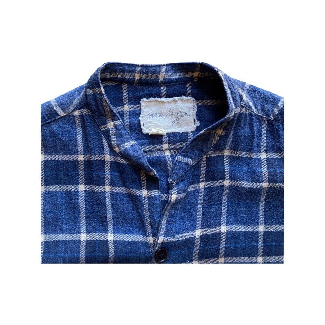 Greg Lauren Greg Lauren Flannel Blue/Green Size US L / EU 52-54 / 3 - 5 Thumbnail