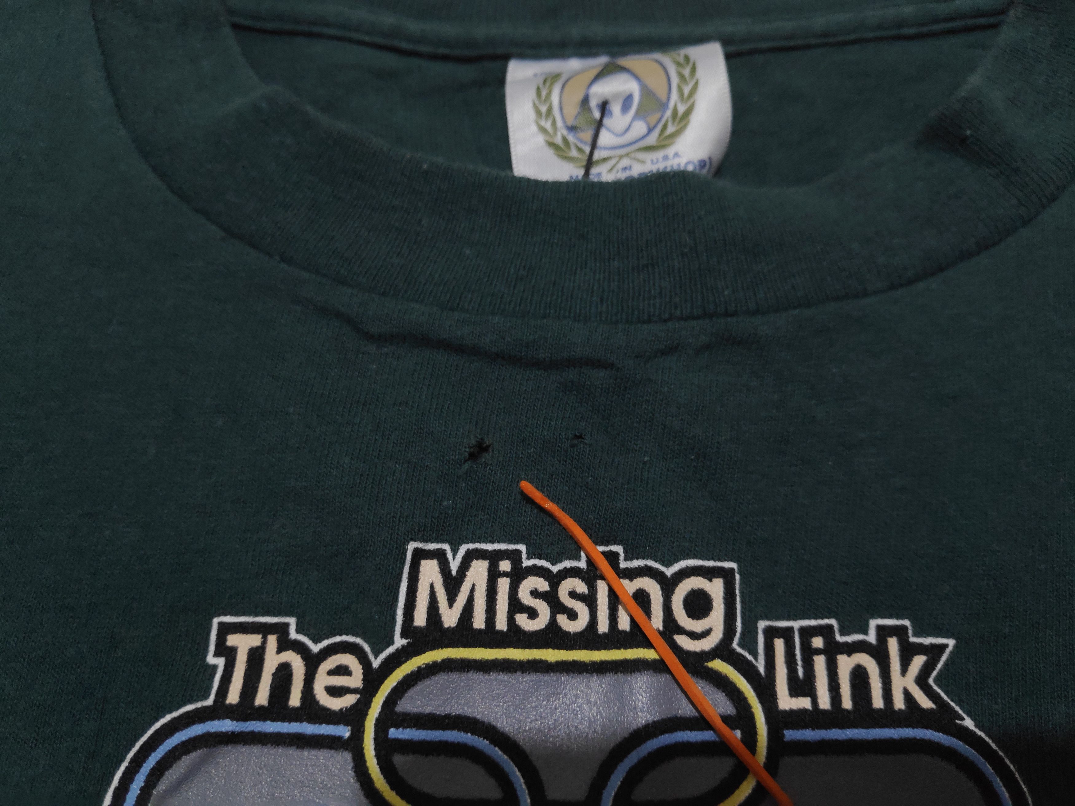 Alien Workshop Vintage 90s Alien Workshop Tshirt The Missing Link Size US M / EU 48-50 / 2 - 6 Thumbnail