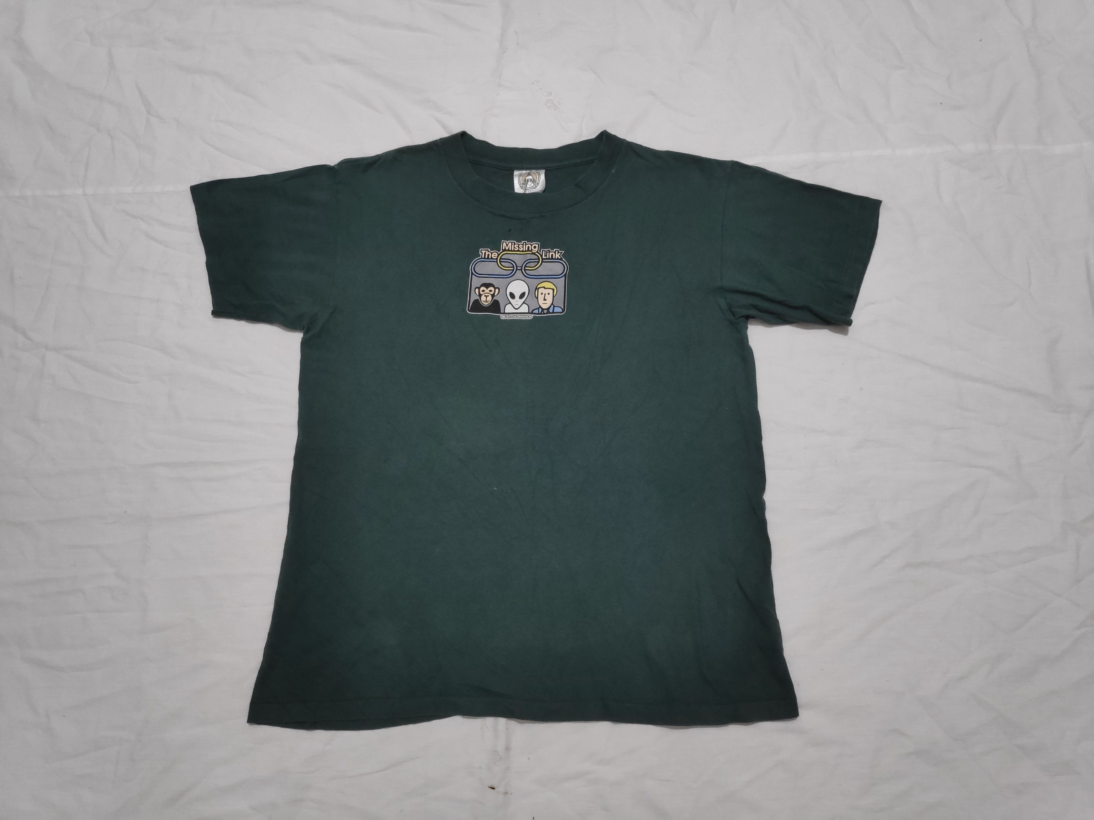 Alien Workshop Vintage 90s Alien Workshop Tshirt The Missing Link Size US M / EU 48-50 / 2 - 1 Thumbnail
