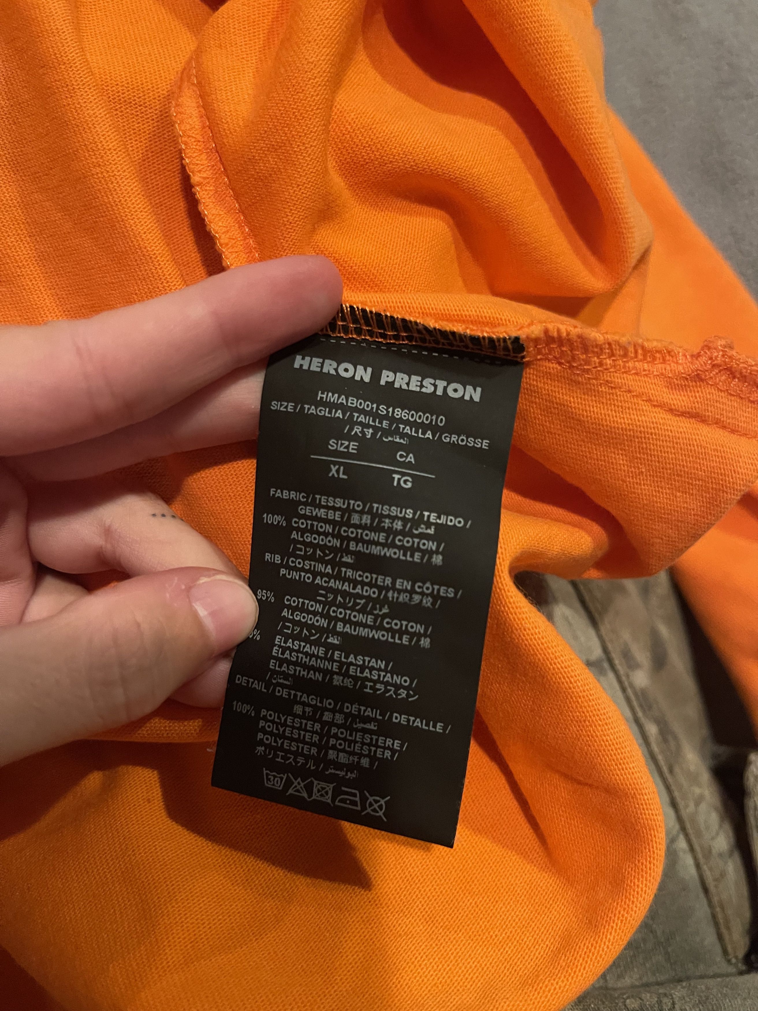 Heron Preston Heron Preston L/S Size US XL / EU 56 / 4 - 8 Thumbnail