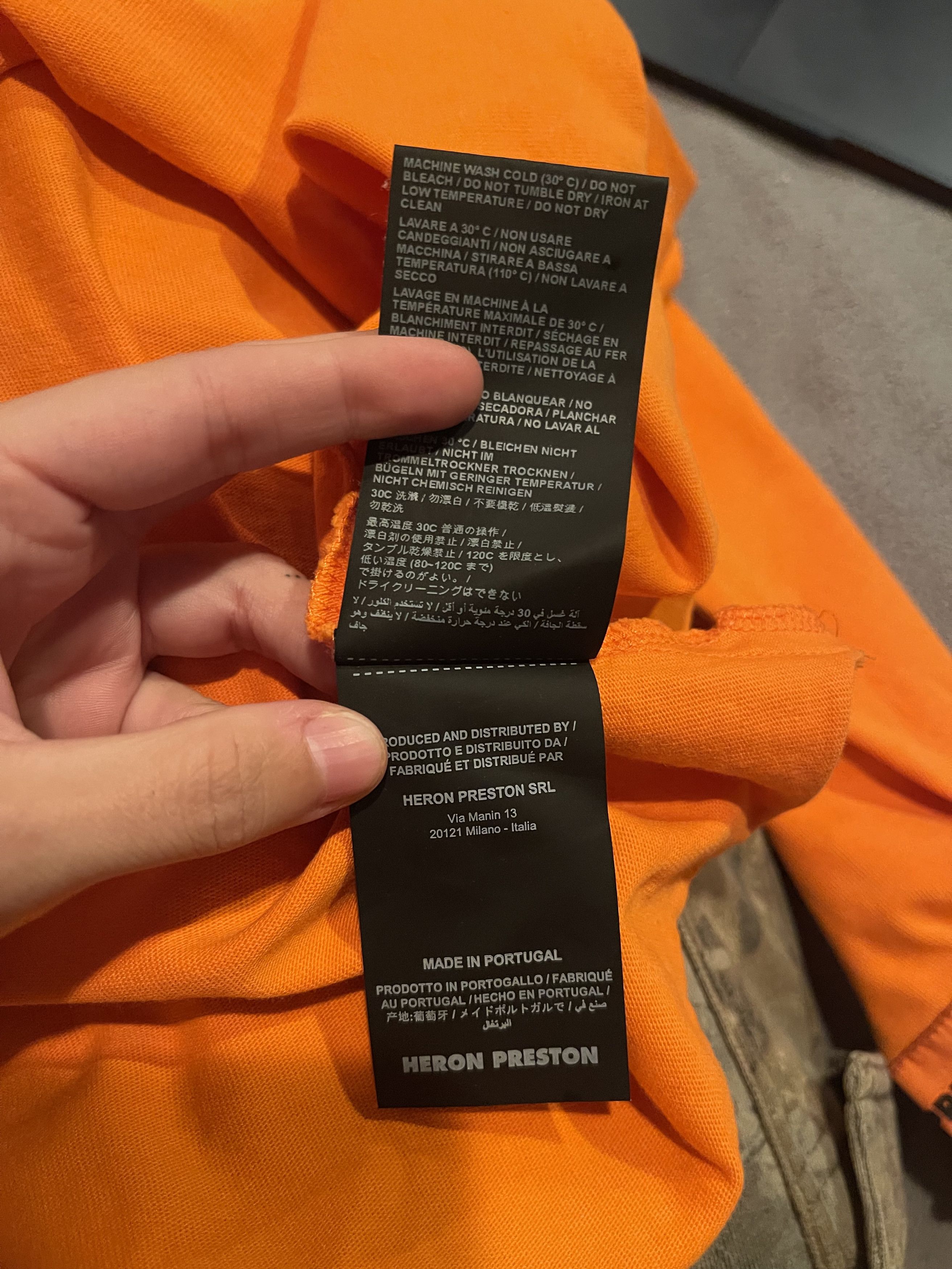 Heron Preston Heron Preston L/S Size US XL / EU 56 / 4 - 9 Thumbnail