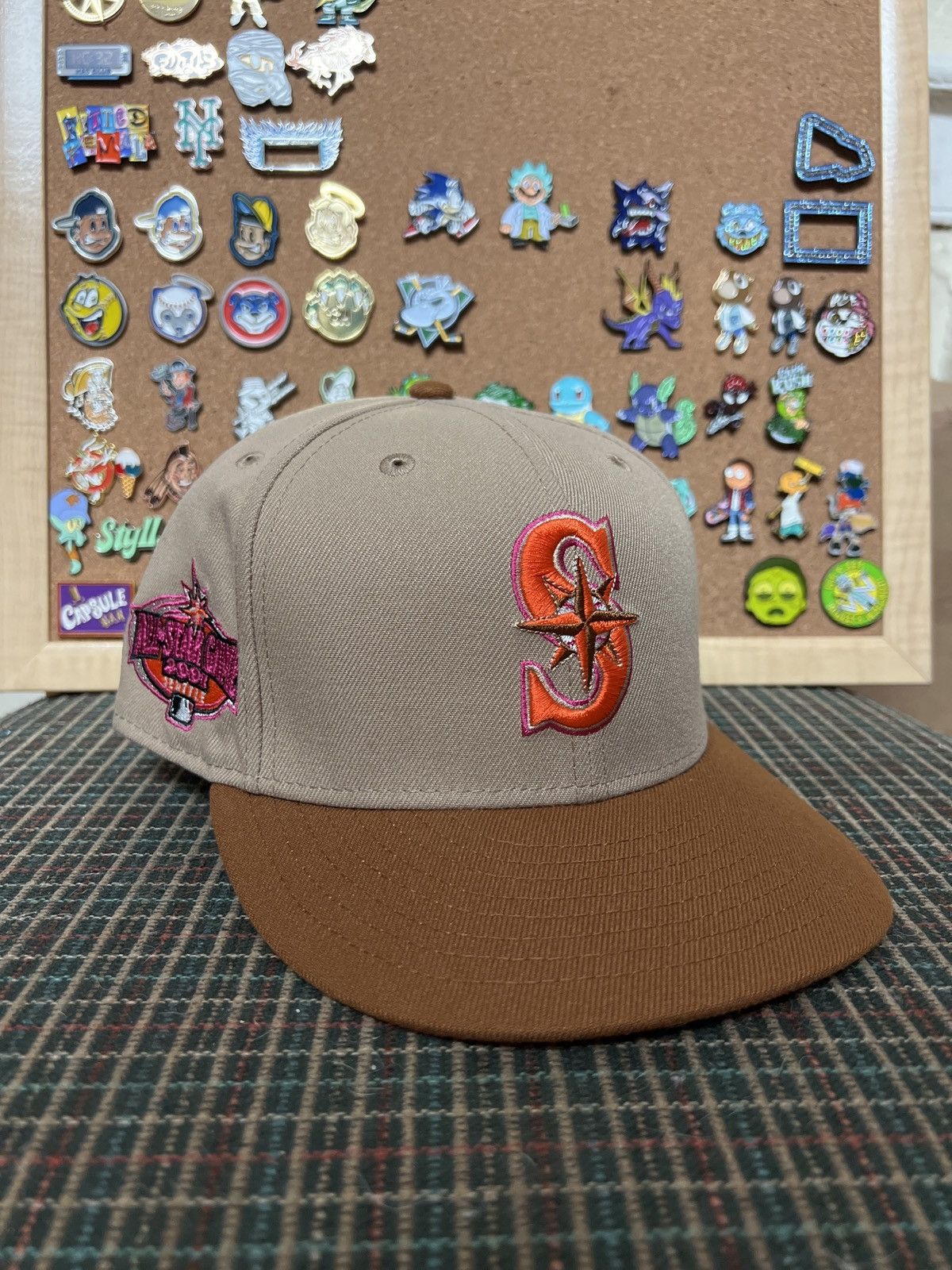 Hat Club Seattle Mariners Peanut Butter Jelly 7 3/8 Size ONE SIZE - 1 Thumbnail