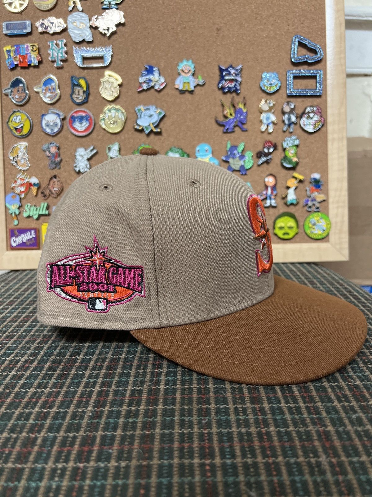Hat Club Seattle Mariners Peanut Butter Jelly 7 3/8 Size ONE SIZE - 4 Thumbnail