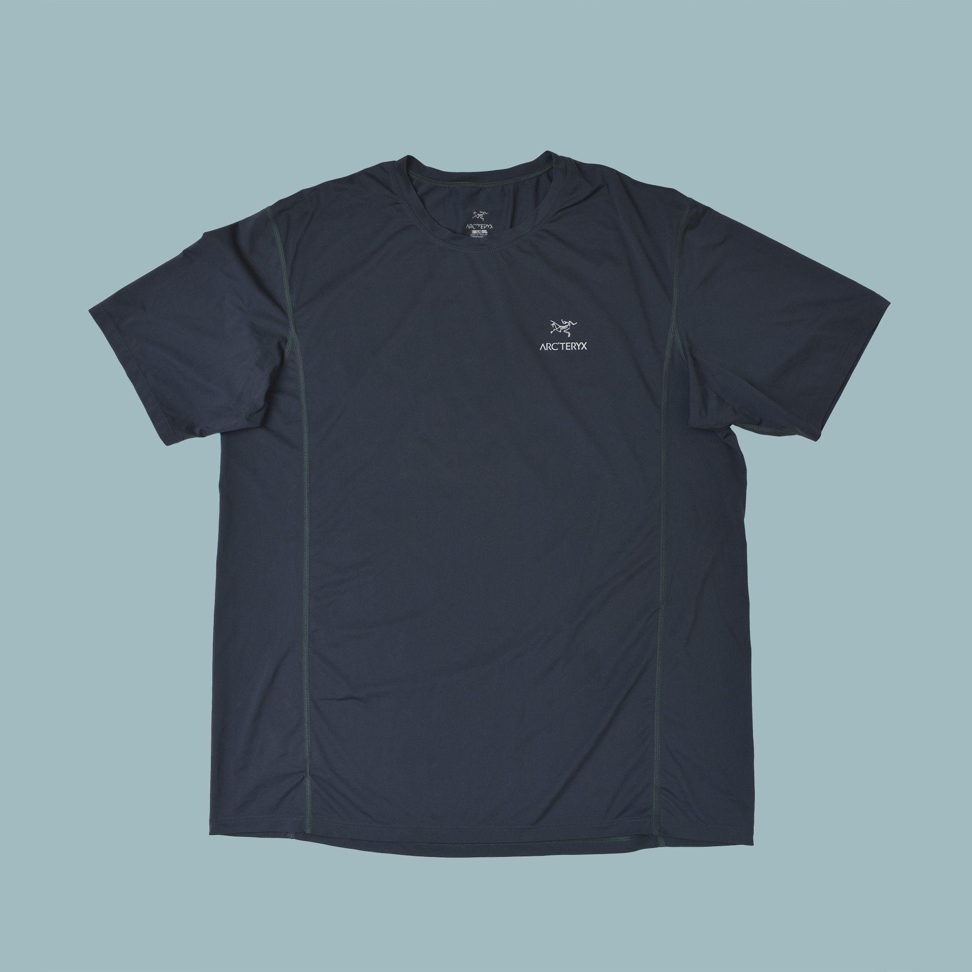 ARC’TERYX Dark Green Polyester Mens T-Shirt