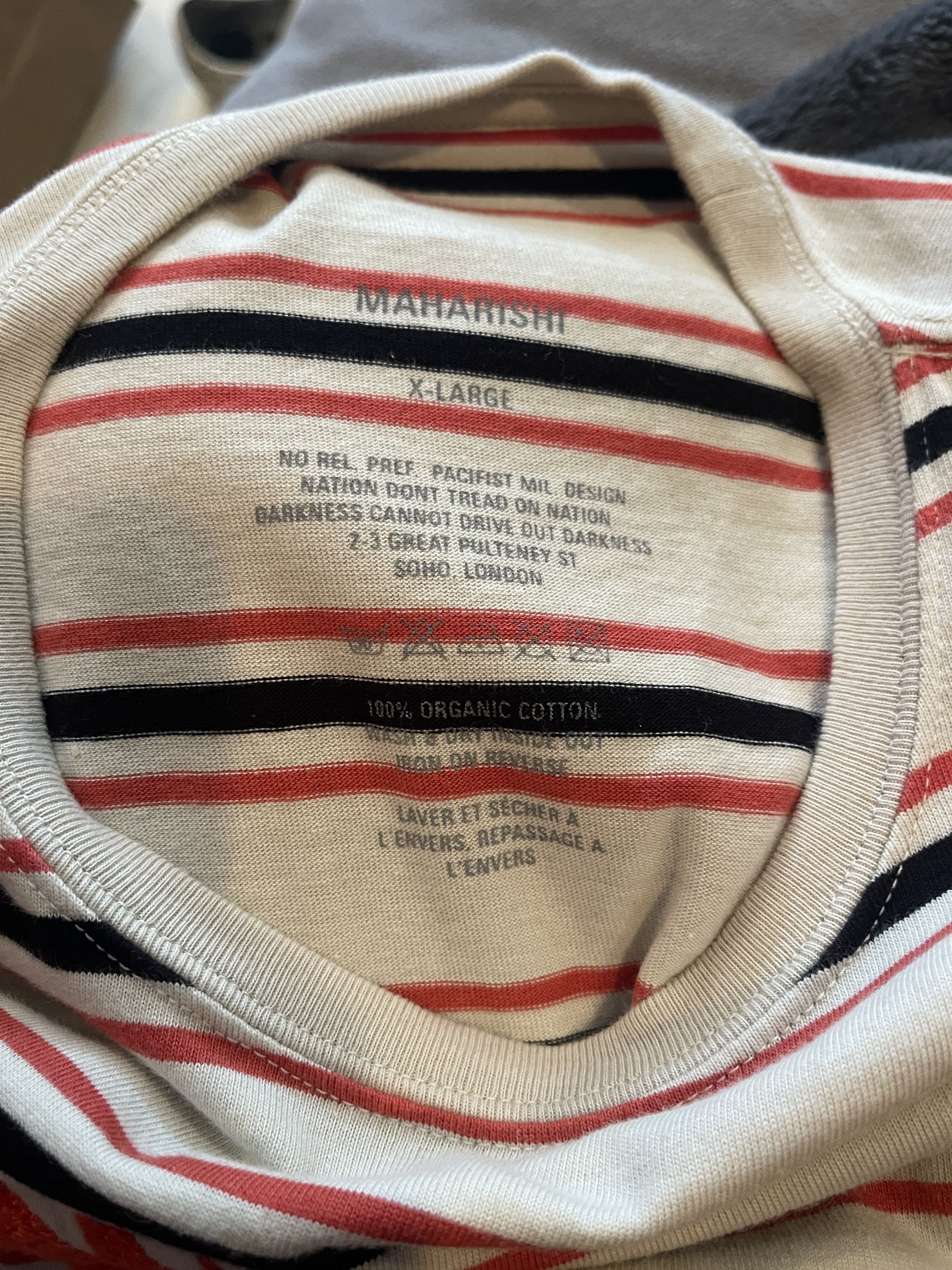 Maharishi Maharishi Orange Bird LS Size US XL / EU 56 / 4 - 5 Thumbnail