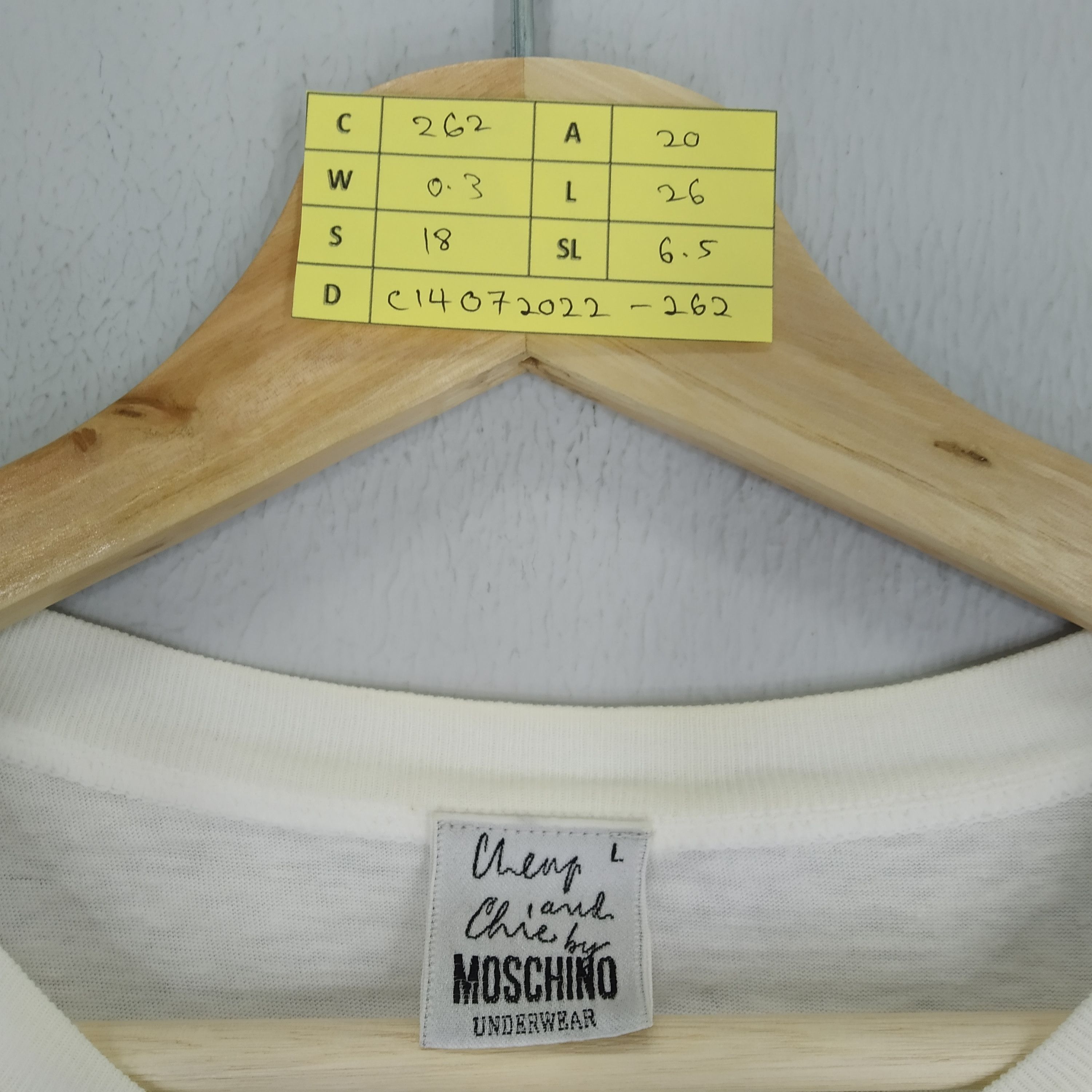 Moschino Moschino Cheap And Chic Graphic Design T-shirt Size US M / EU 48-50 / 2 - 8 Thumbnail