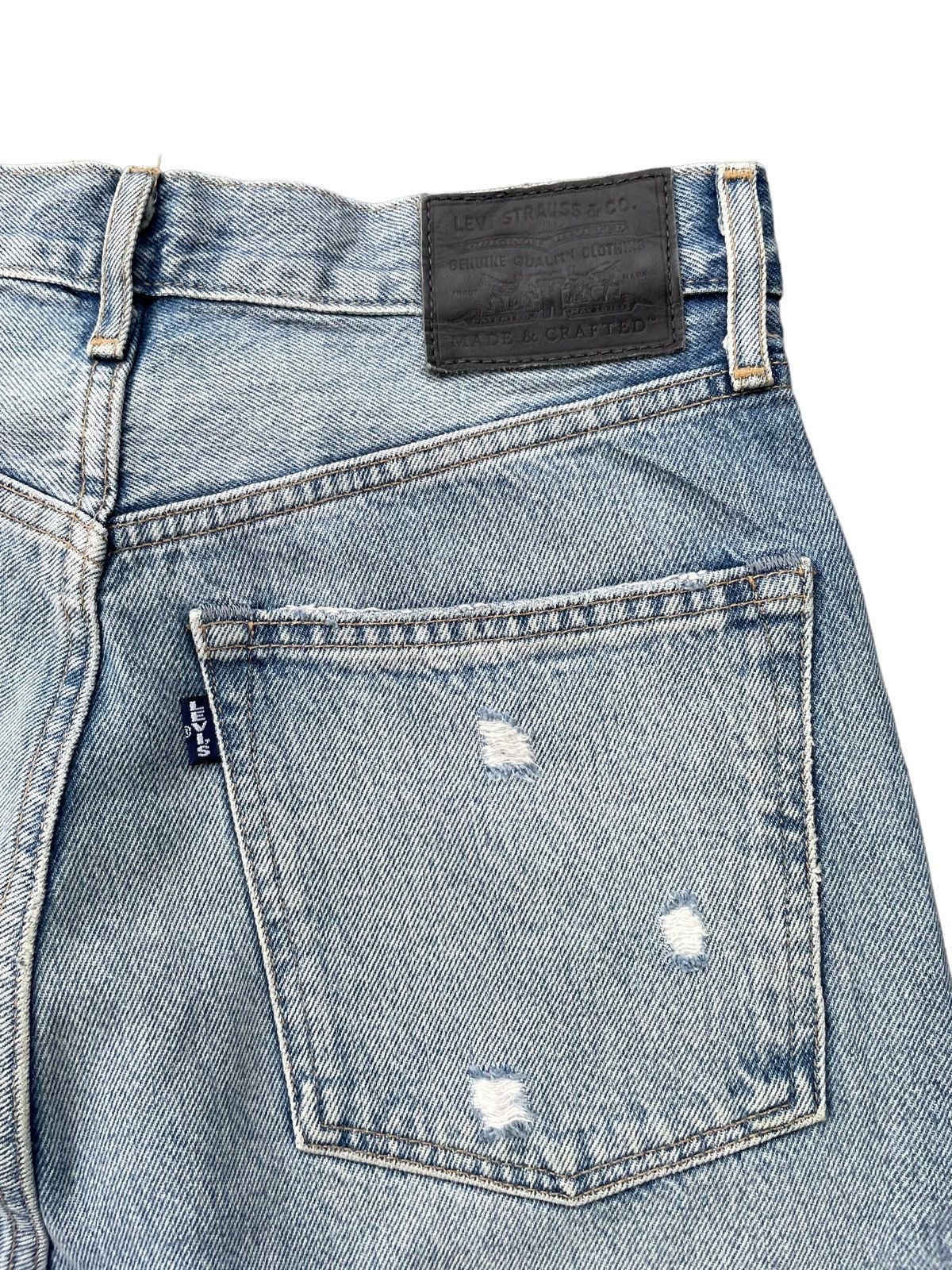 Levi's Made & Crafted Levis Made & Crafted Big E Distresed Jeans Size US 30 / EU 46 - 11 Thumbnail
