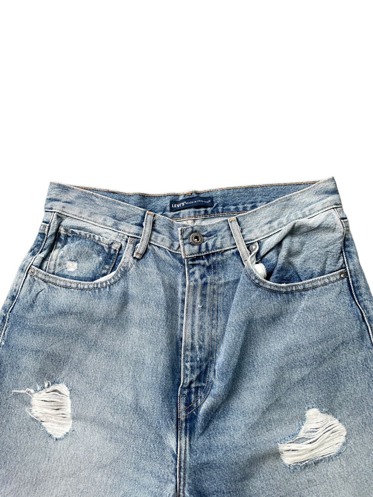 Levi's Made & Crafted Levis Made & Crafted Big E Distresed Jeans Size US 30 / EU 46 - 6 Thumbnail