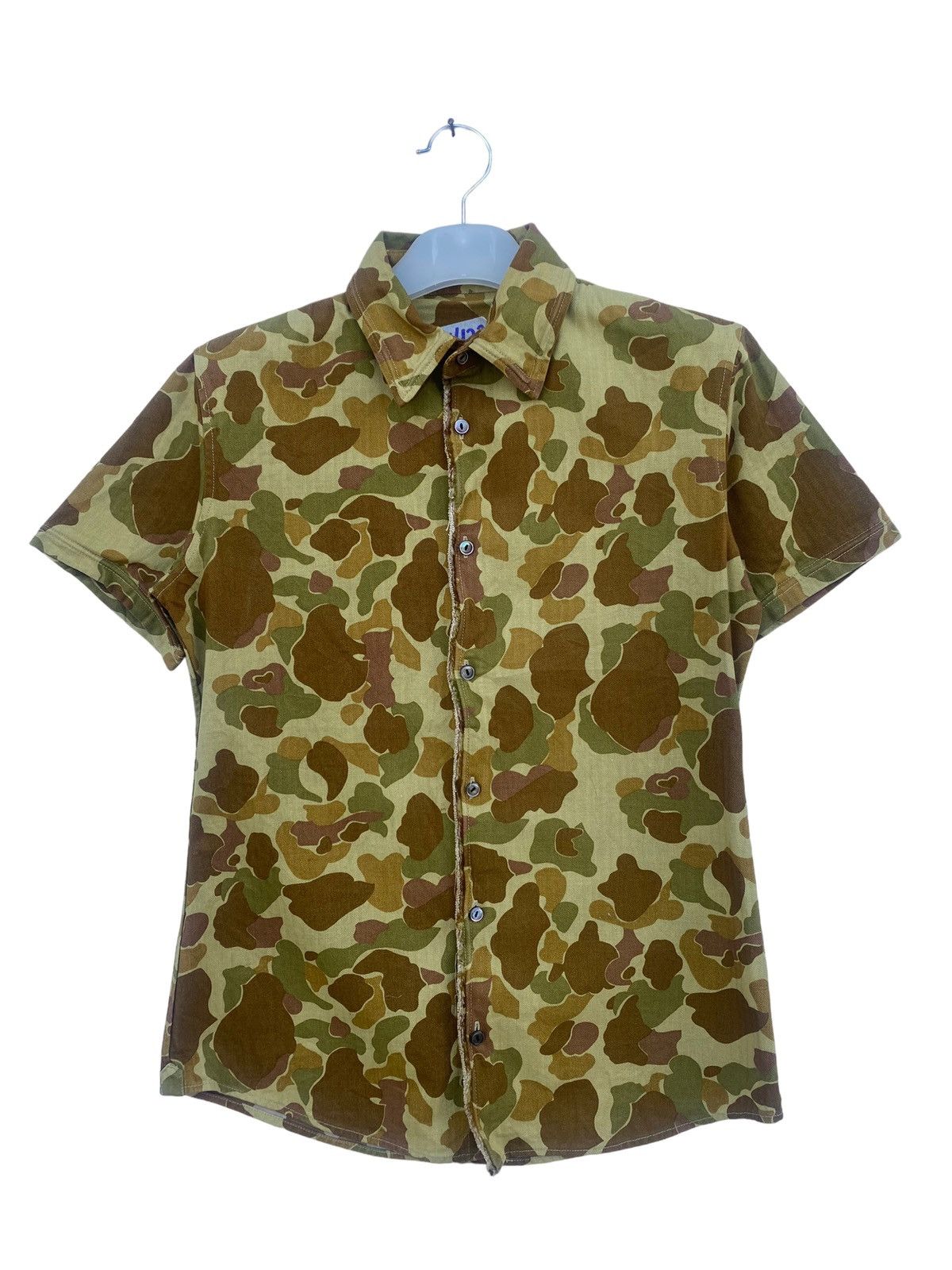 Vintage Vadel Duck Camo Shirt Size US S / EU 44-46 / 1 - 1 Thumbnail