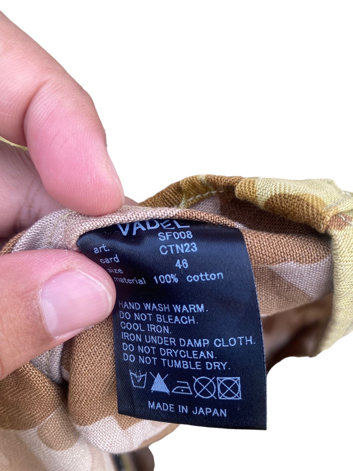 Vintage Vadel Duck Camo Shirt Size US S / EU 44-46 / 1 - 6 Thumbnail