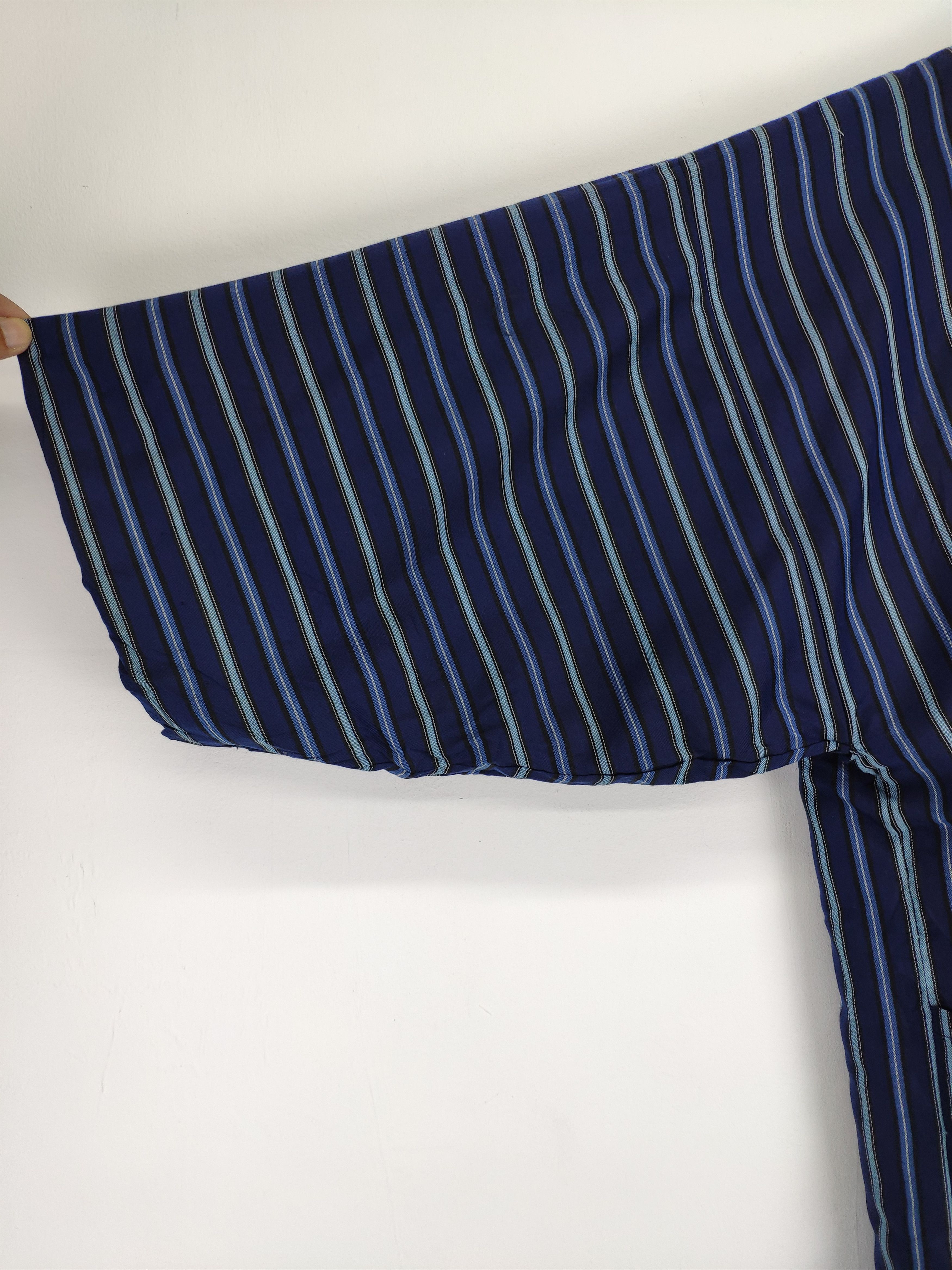 Japanese Brand × Vintage Offer 💥 Hanten Kimono Cardigan Stripe Japanese Style Size US L / EU 52-54 / 3 - 7 Thumbnail