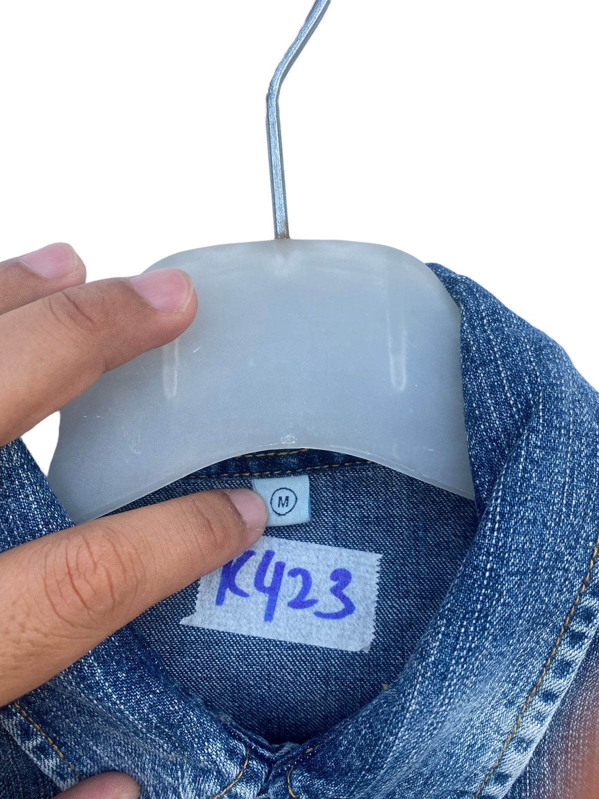 Uniqlo Vintage Uniqlo Western Chambray Shirt Size US M / EU 48-50 / 2 - 3 Thumbnail