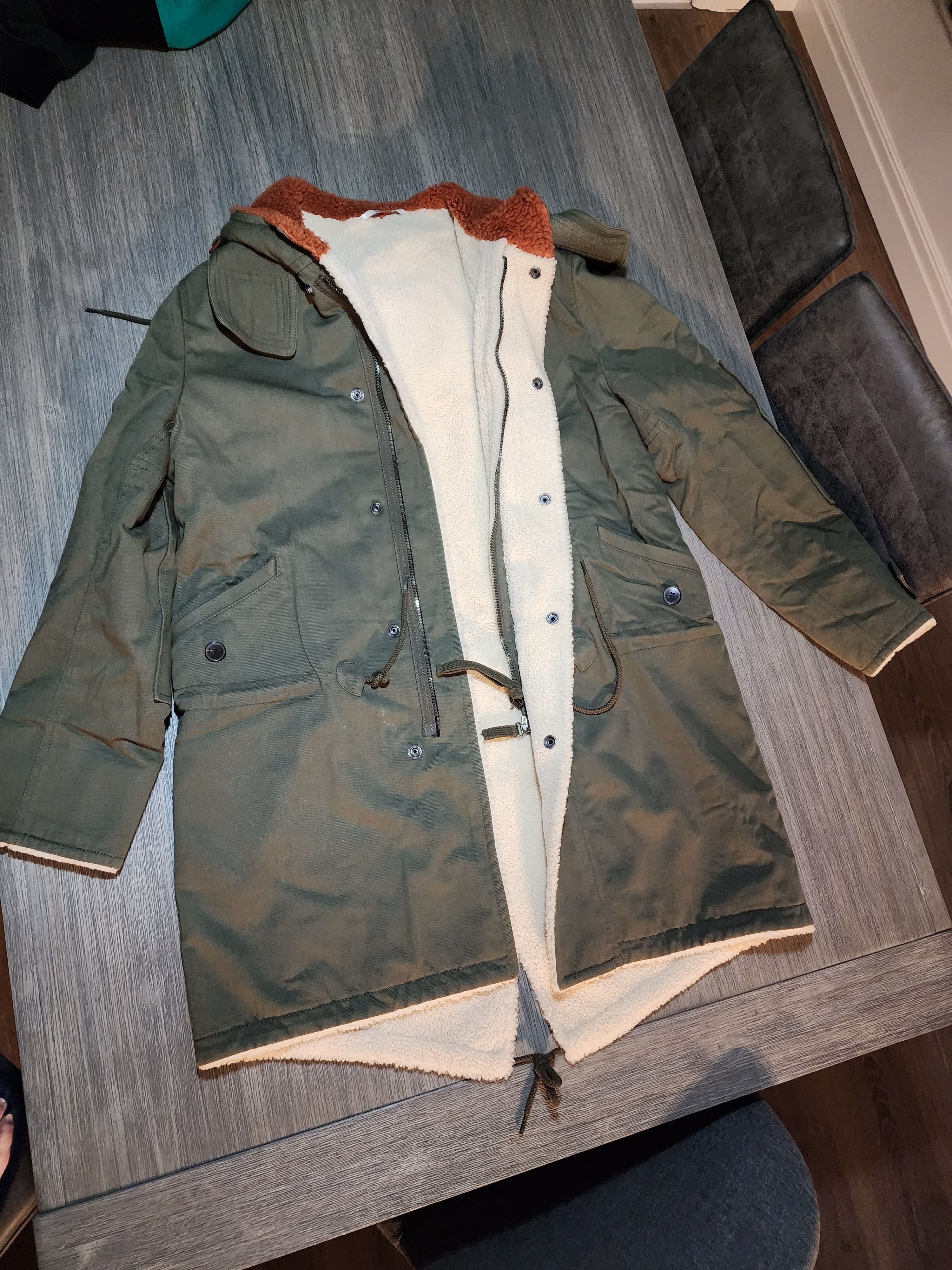 Valentino Valentino Jamie Reid print fur lined parka Size US S / EU 44-46 / 1 - 5 Thumbnail
