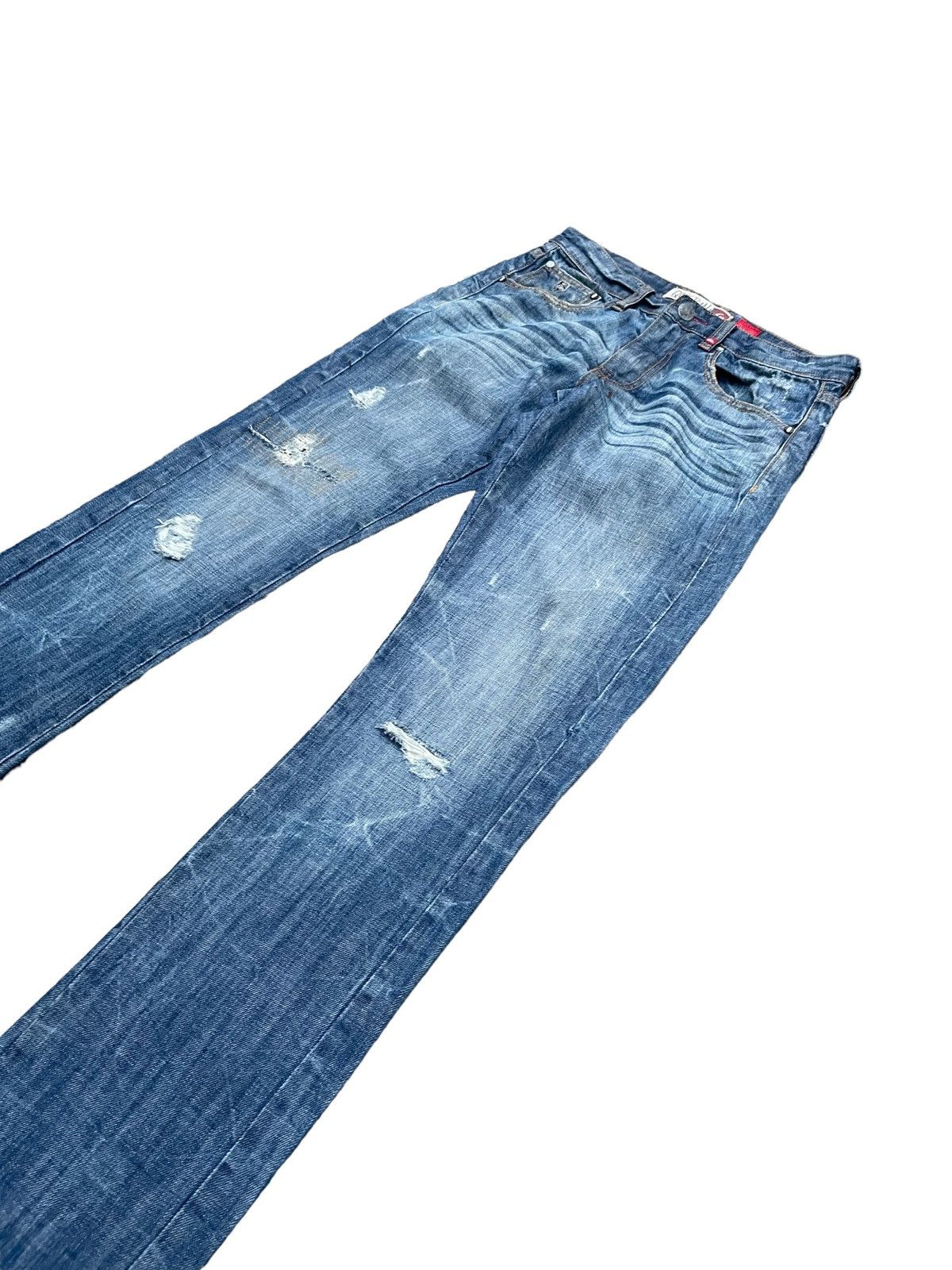 Quiksilver Quiksilver Faded Distresed Denim Size US 30 / EU 46 - 3 Thumbnail