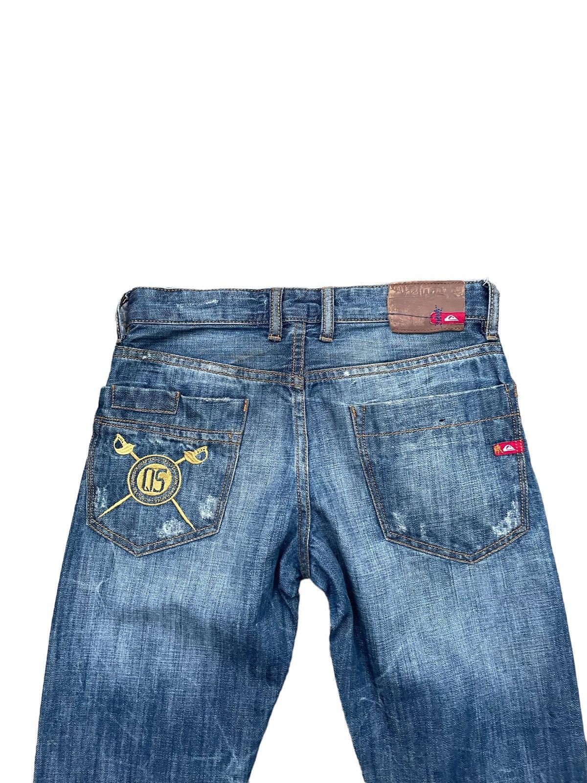 Quiksilver Quiksilver Faded Distresed Denim Size US 30 / EU 46 - 12 Thumbnail