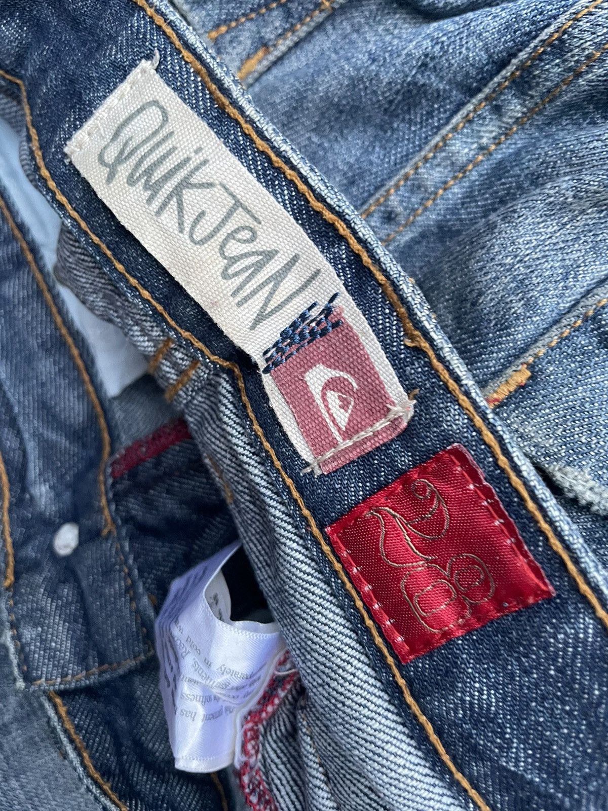 Quiksilver Quiksilver Faded Distresed Denim Size US 30 / EU 46 - 16 Thumbnail