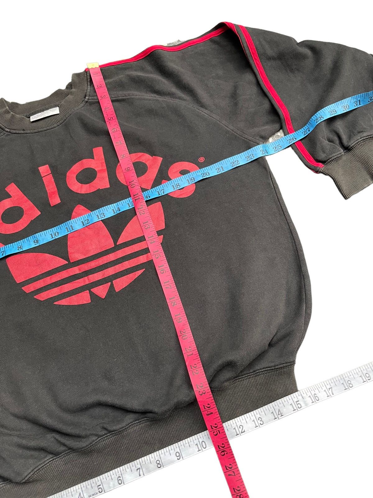 Adidas Vintage Adidas Trefoil Crewneck Size US M / EU 48-50 / 2 - 13 Thumbnail