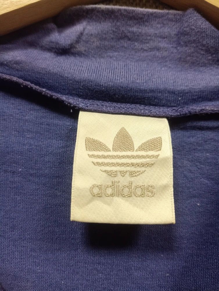 Adidas × Vintage Vintage 90s t shirt long sleeve adidas big logo Size US L / EU 52-54 / 3 - 3 Thumbnail