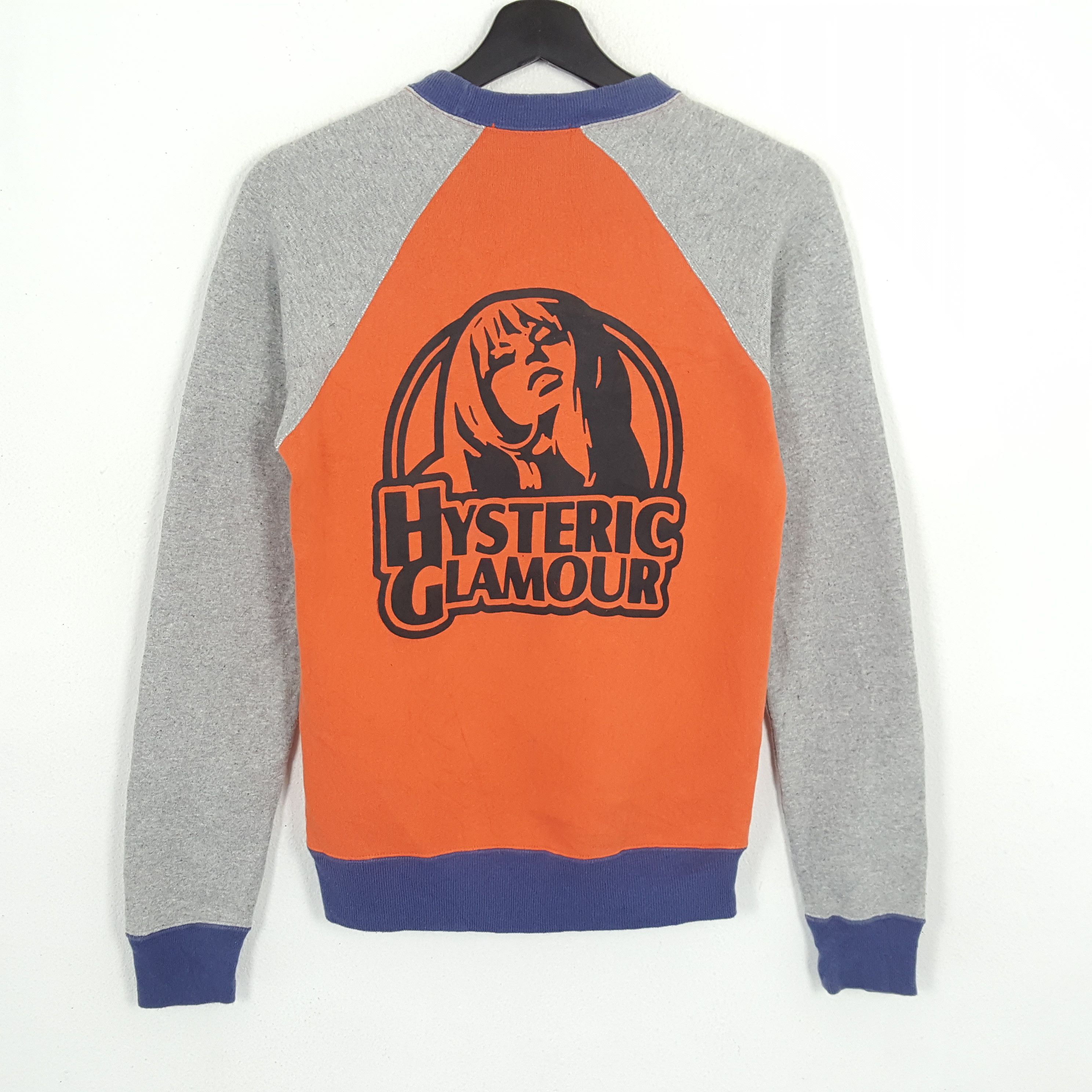 Hysteric Glamour × Japanese Brand × Vintage HYSTERIC GLAMOUR Japanese Brand Custom Art Sweatshirts Size US XS / EU 42 / 0 - 1 Thumbnail