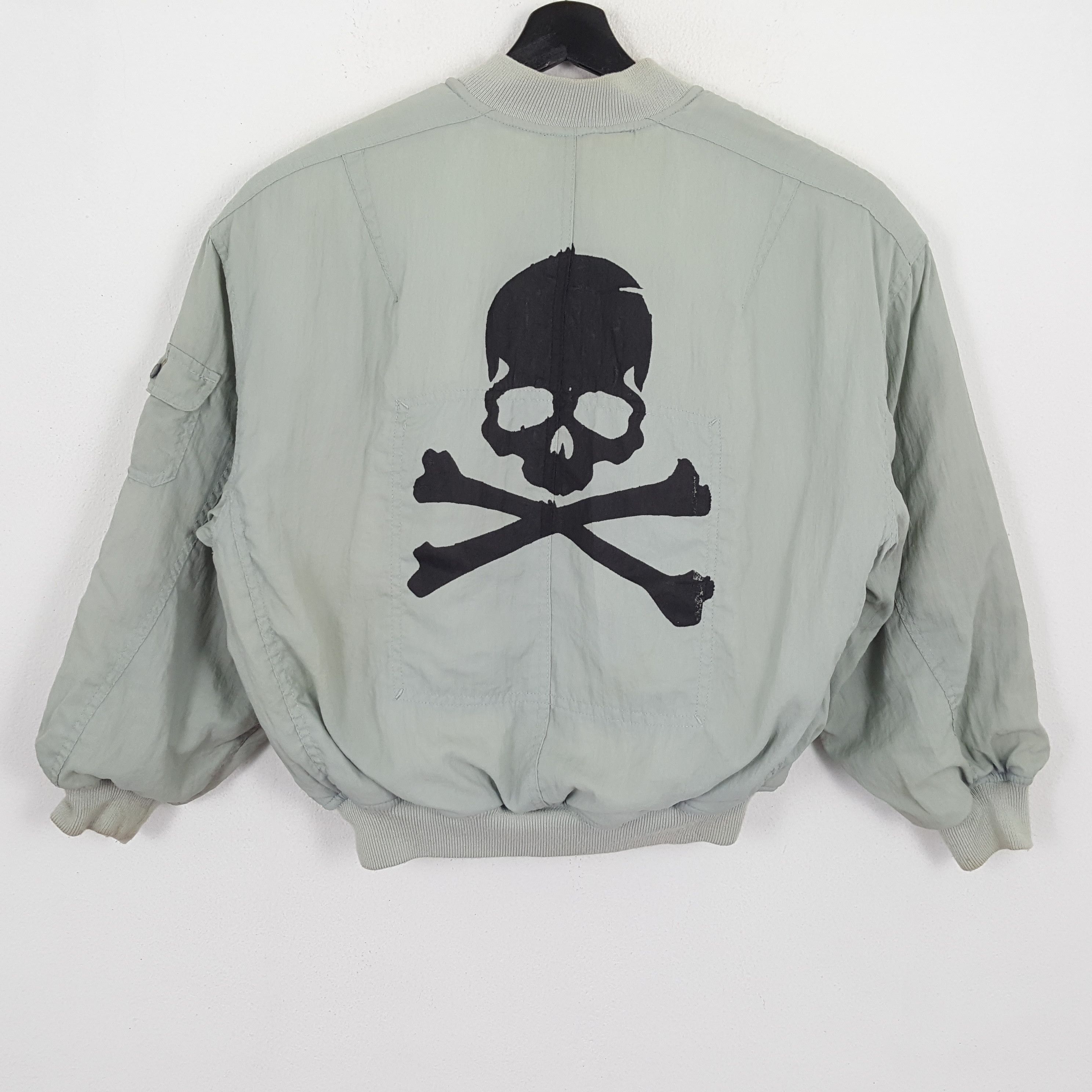SKULLS Japanese Brand Reversible Custom Art Jacket