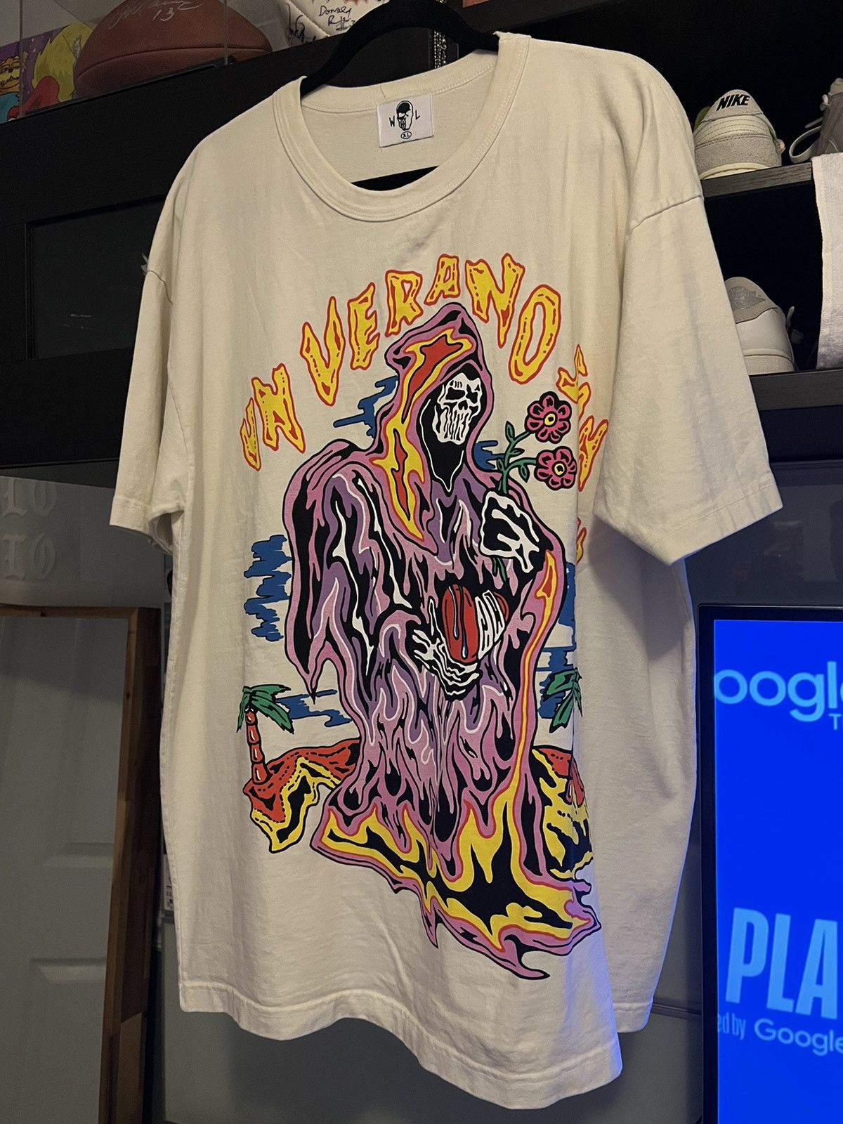 image of Warren Lotas X Bad Bunny in White, Men's (Size XL)