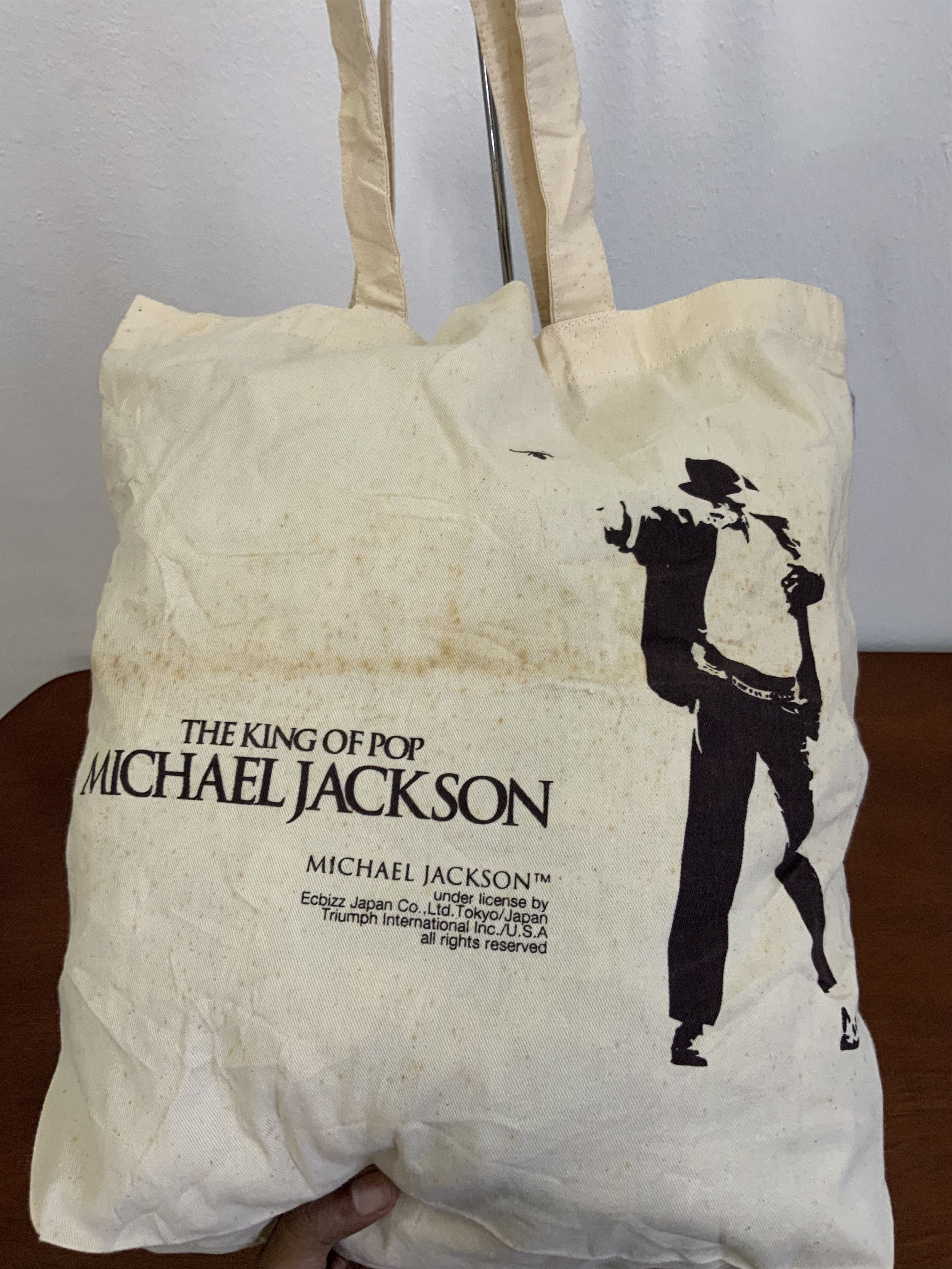 Michael Jackson Micheal Jackson Tote Bag Size ONE SIZE - 4 Thumbnail