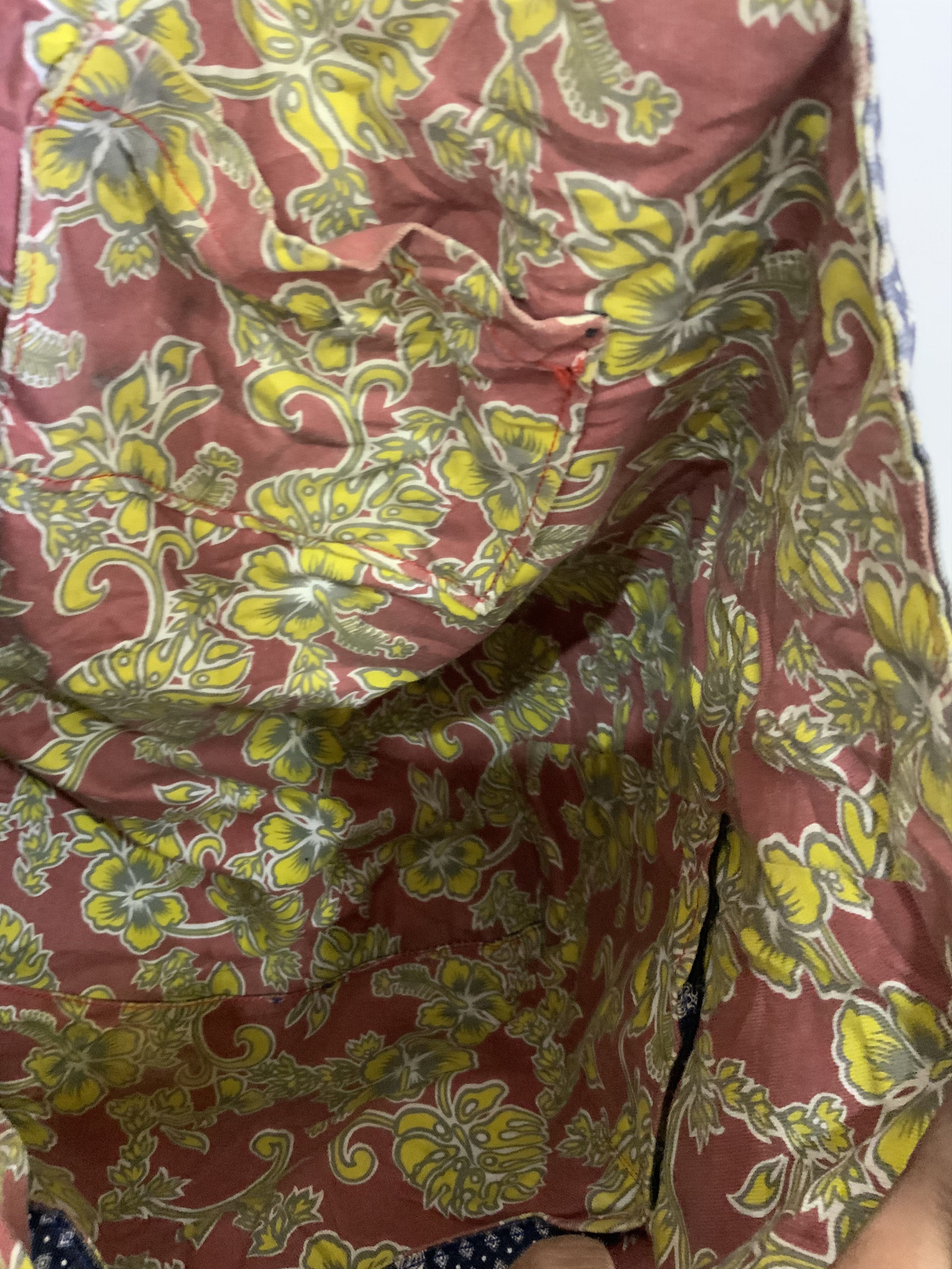 Japanese Brand Rework Paisley Denim Patchwork Style Indigo Tote bag Size ONE SIZE - 12 Thumbnail