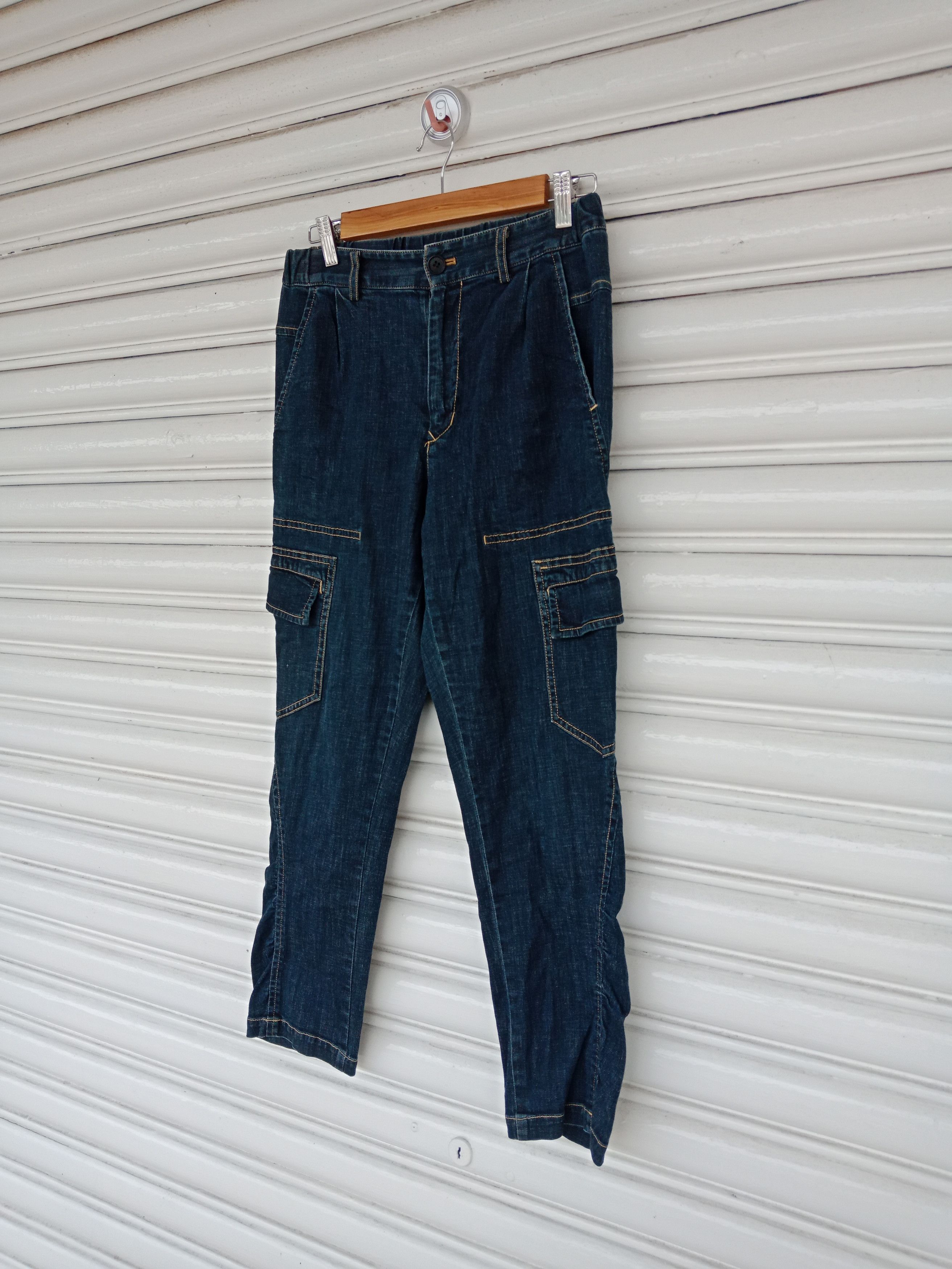Issey Miyake Issey Miyake Adjustable Waist Cargo Pants Size US 30 / EU 46 - 3 Thumbnail