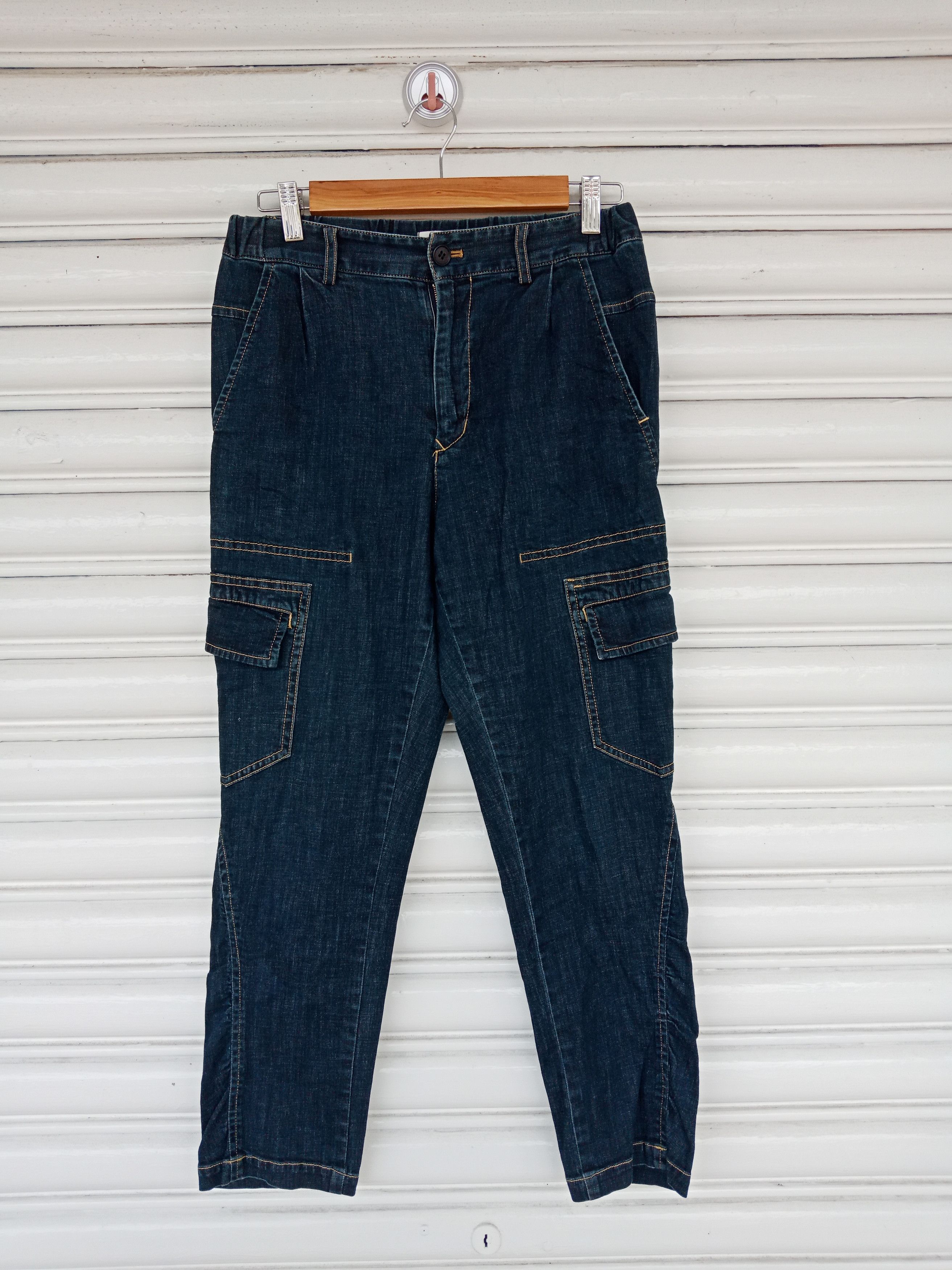 Issey Miyake Issey Miyake Adjustable Waist Cargo Pants Size US 30 / EU 46 - 1 Thumbnail