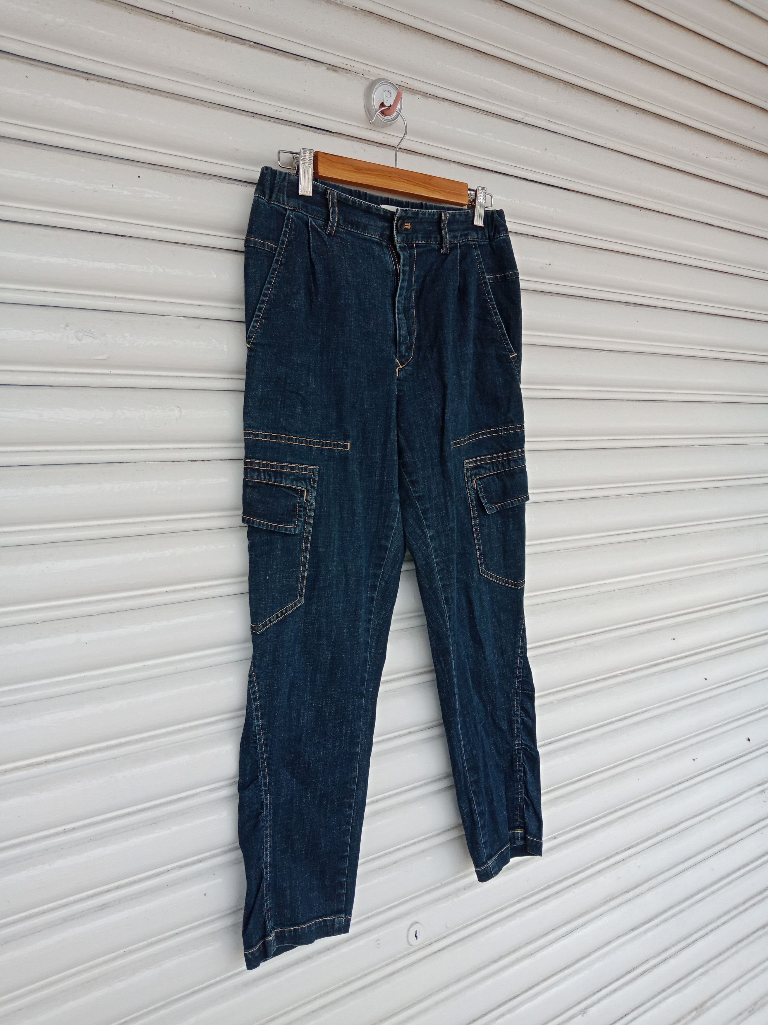Issey Miyake Issey Miyake Adjustable Waist Cargo Pants Size US 30 / EU 46 - 4 Thumbnail