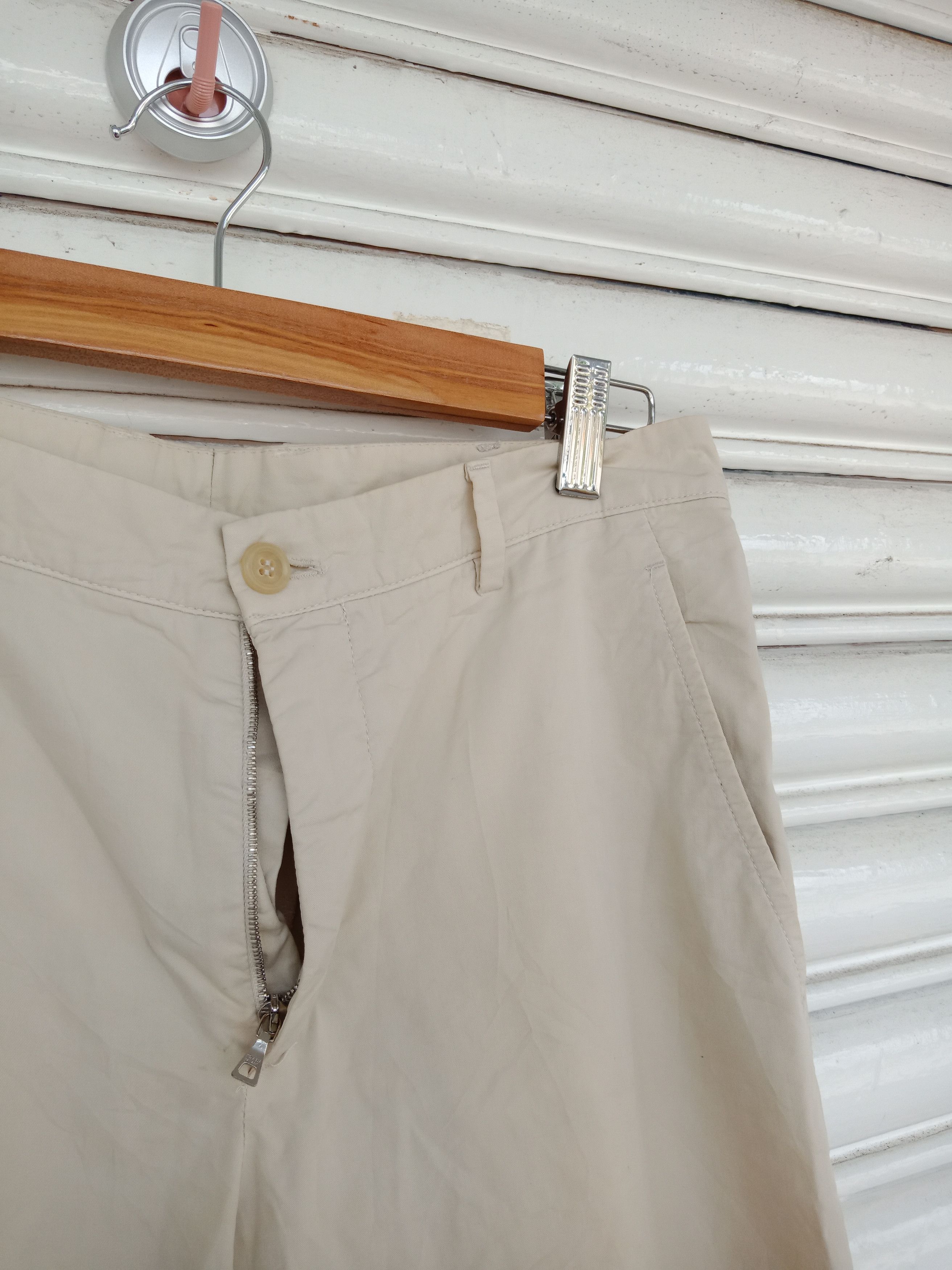Prada Prada Riri Zippers Brown Nude Pants Made in Italy Size US 30 / EU 46 - 5 Thumbnail