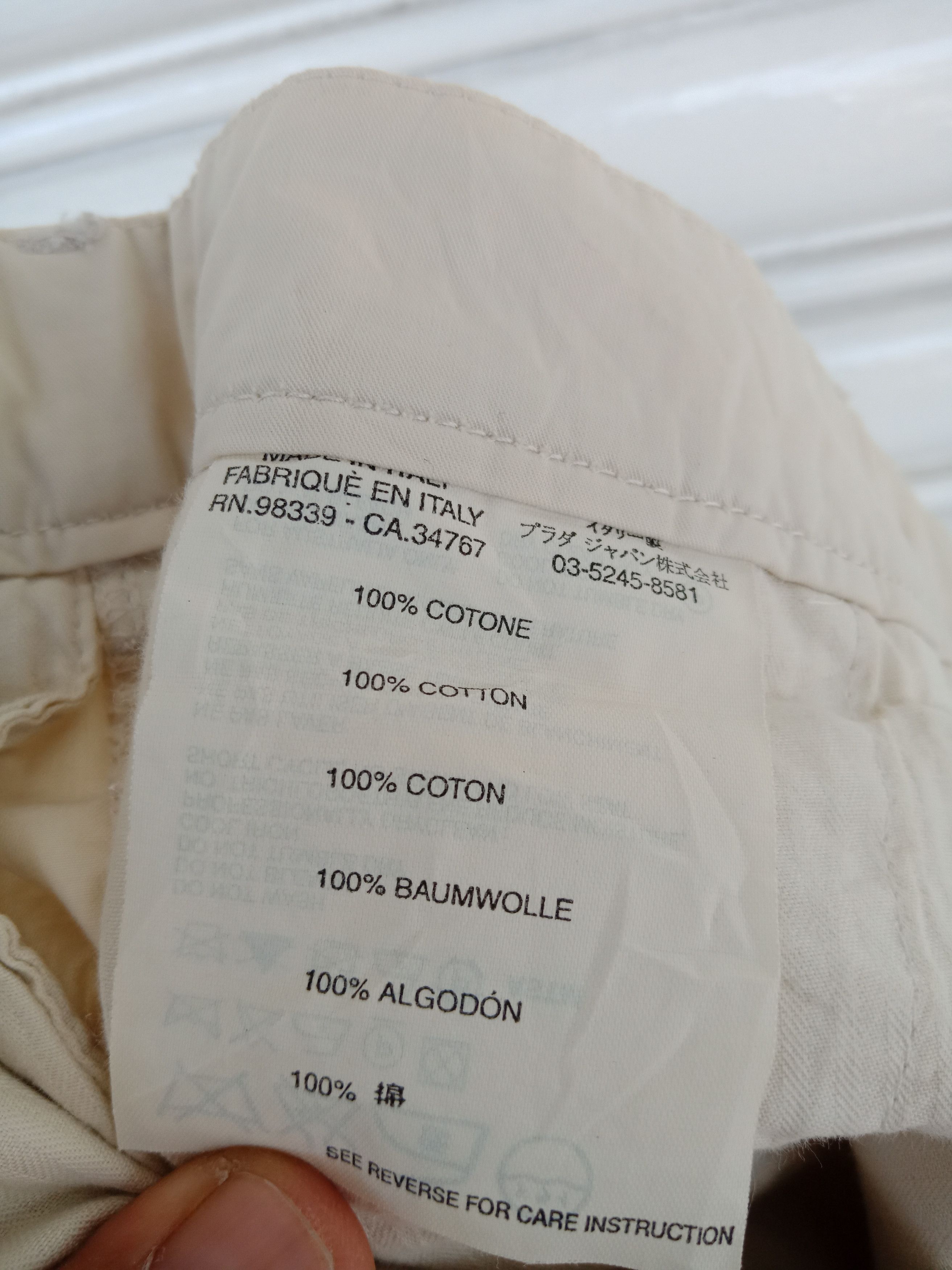 Prada Prada Riri Zippers Brown Nude Pants Made in Italy Size US 30 / EU 46 - 9 Thumbnail